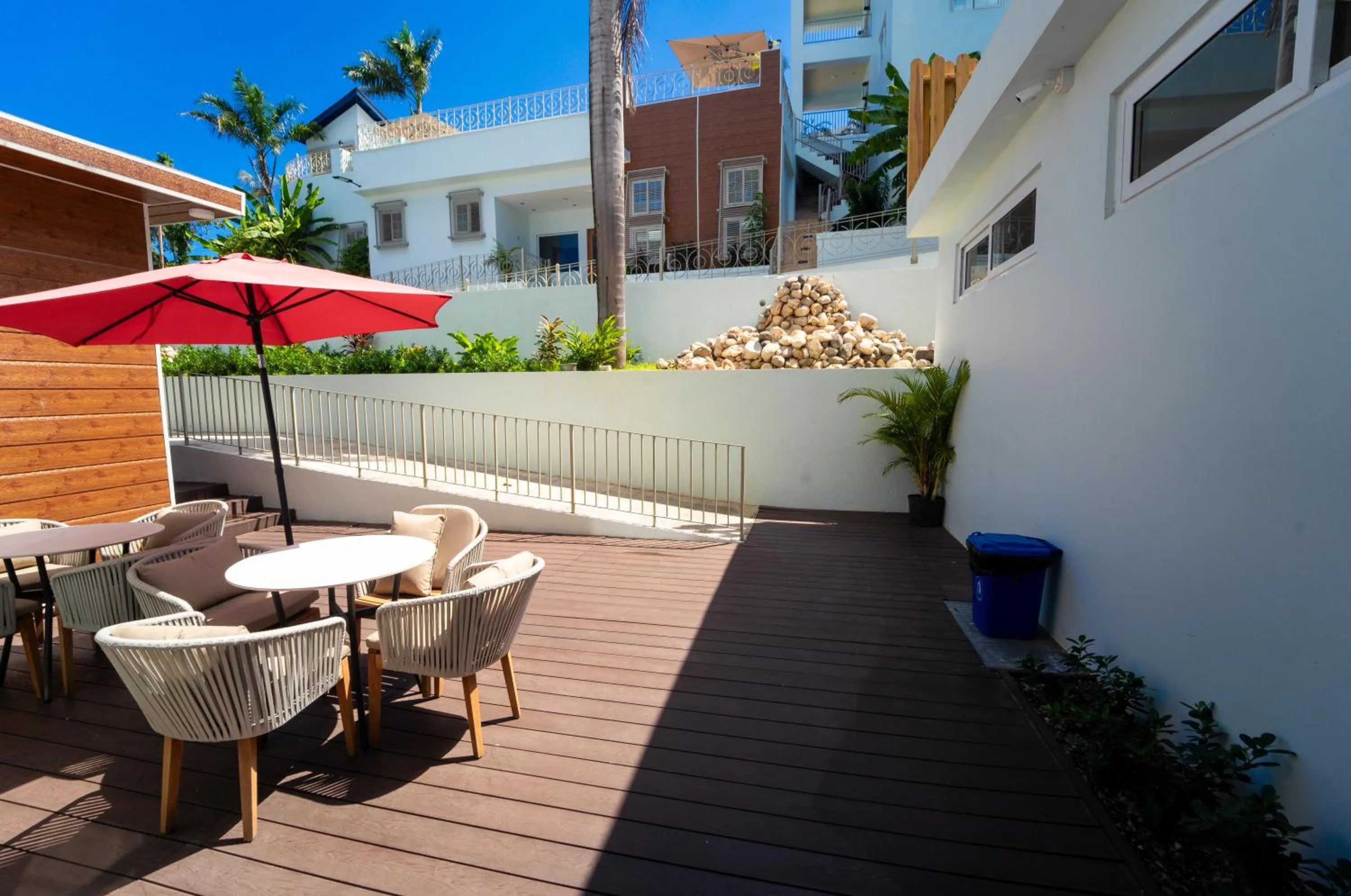 Patio in Hotel 39 Jamaica