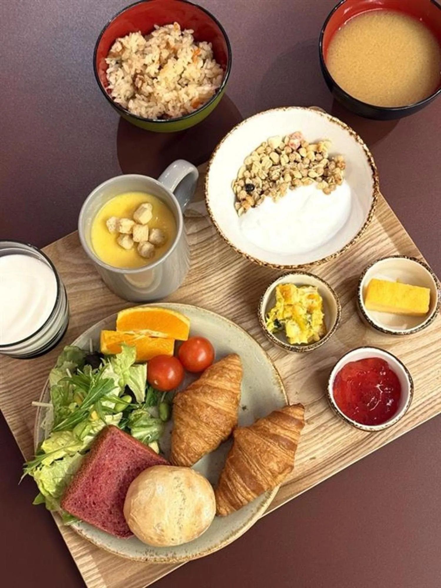 Buffet breakfast in lyf Ginza Tokyo