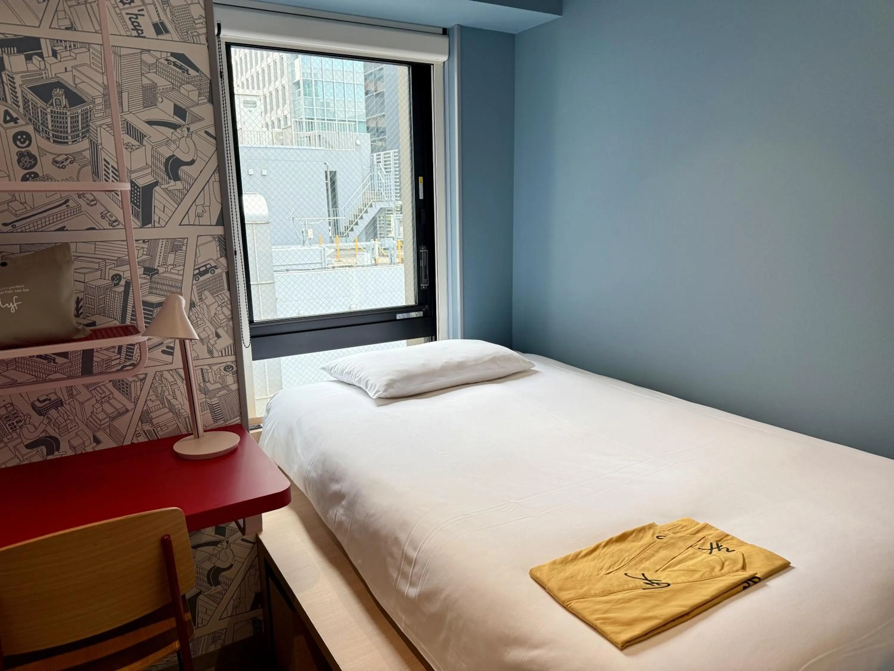 Bedroom, Bed in lyf Ginza Tokyo