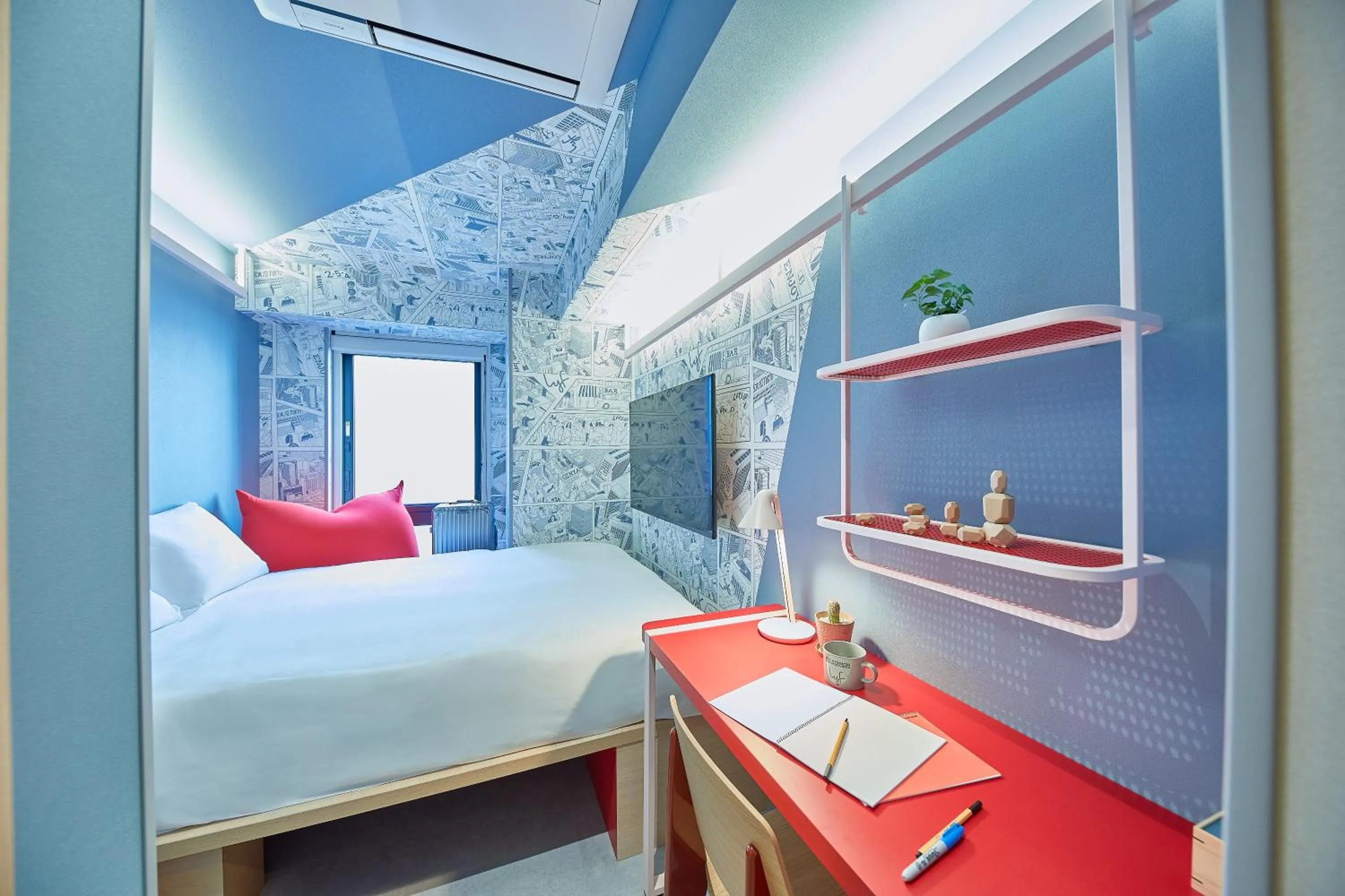 Photo of the whole room, Bed in lyf Ginza Tokyo