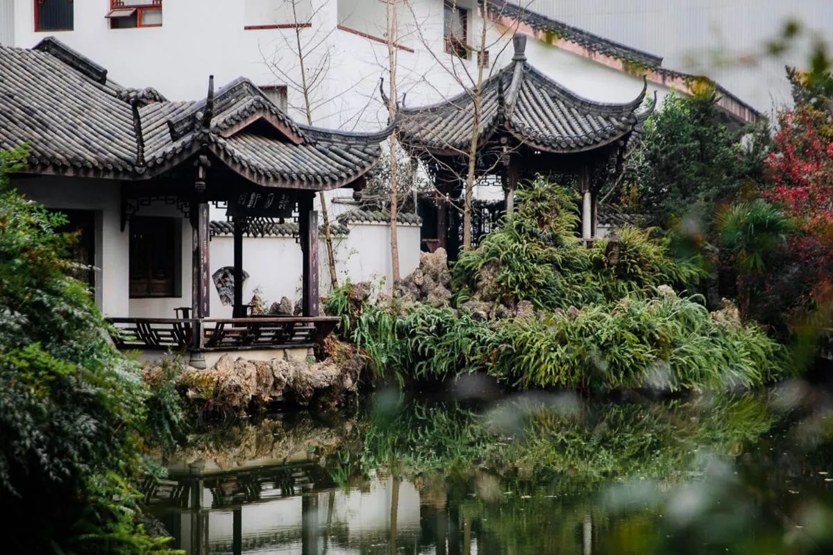 Property building in Chengdu Chengshe Hotel - Wenjiang University Town Southwest Caida Branch