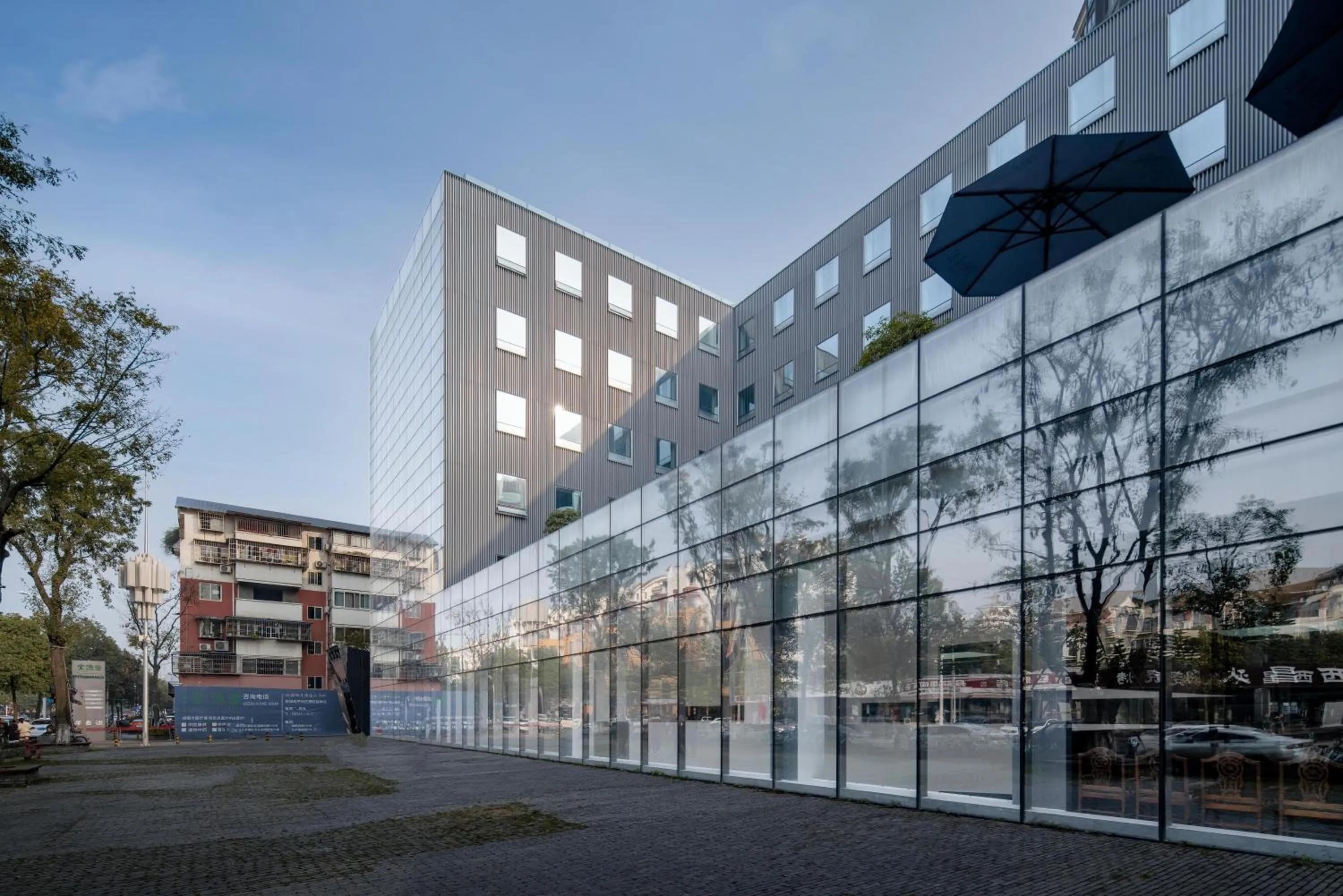 Property building in Chengdu Chengshe Hotel - Wenjiang University Town Southwest Caida Branch