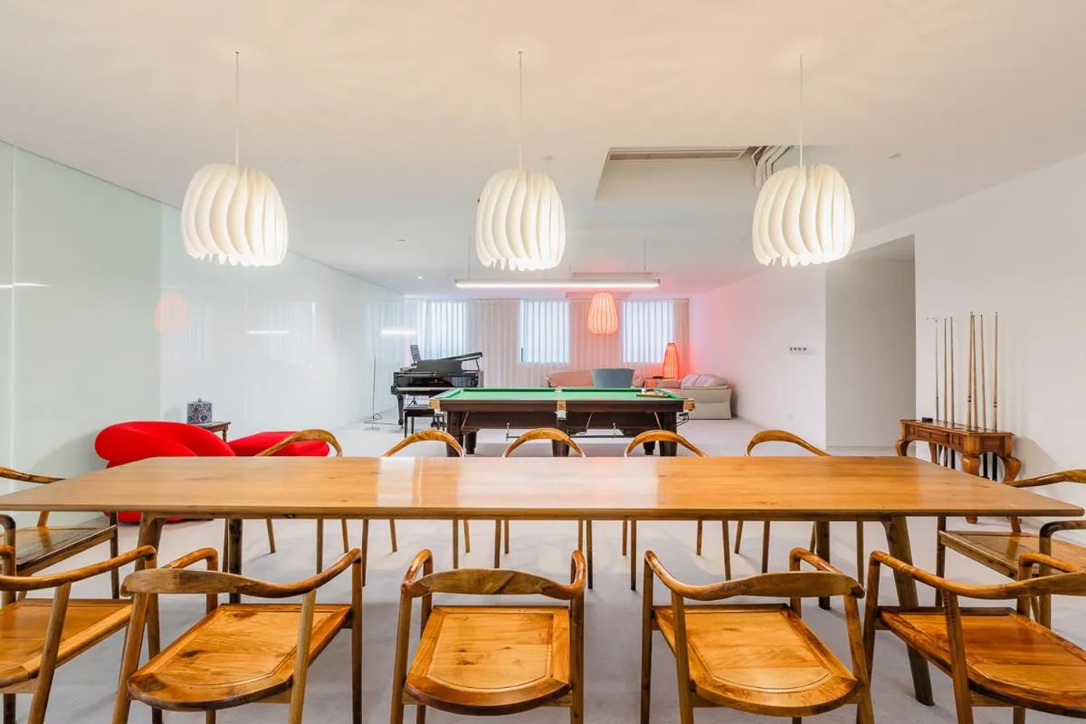 Living room in Chengdu Chengshe Hotel - Wenjiang University Town Southwest Caida Branch