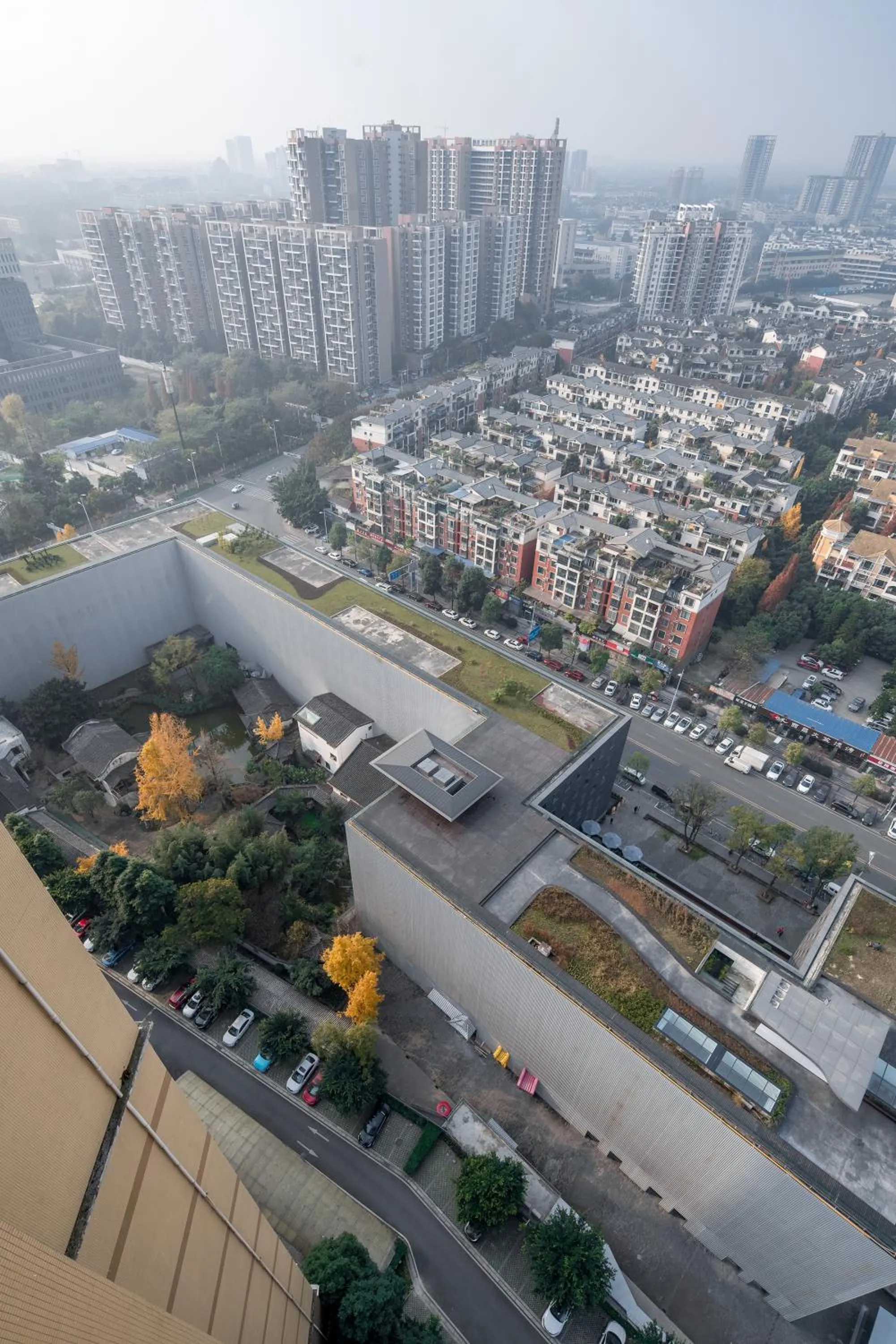 Property building in Chengdu Chengshe Hotel - Wenjiang University Town Southwest Caida Branch