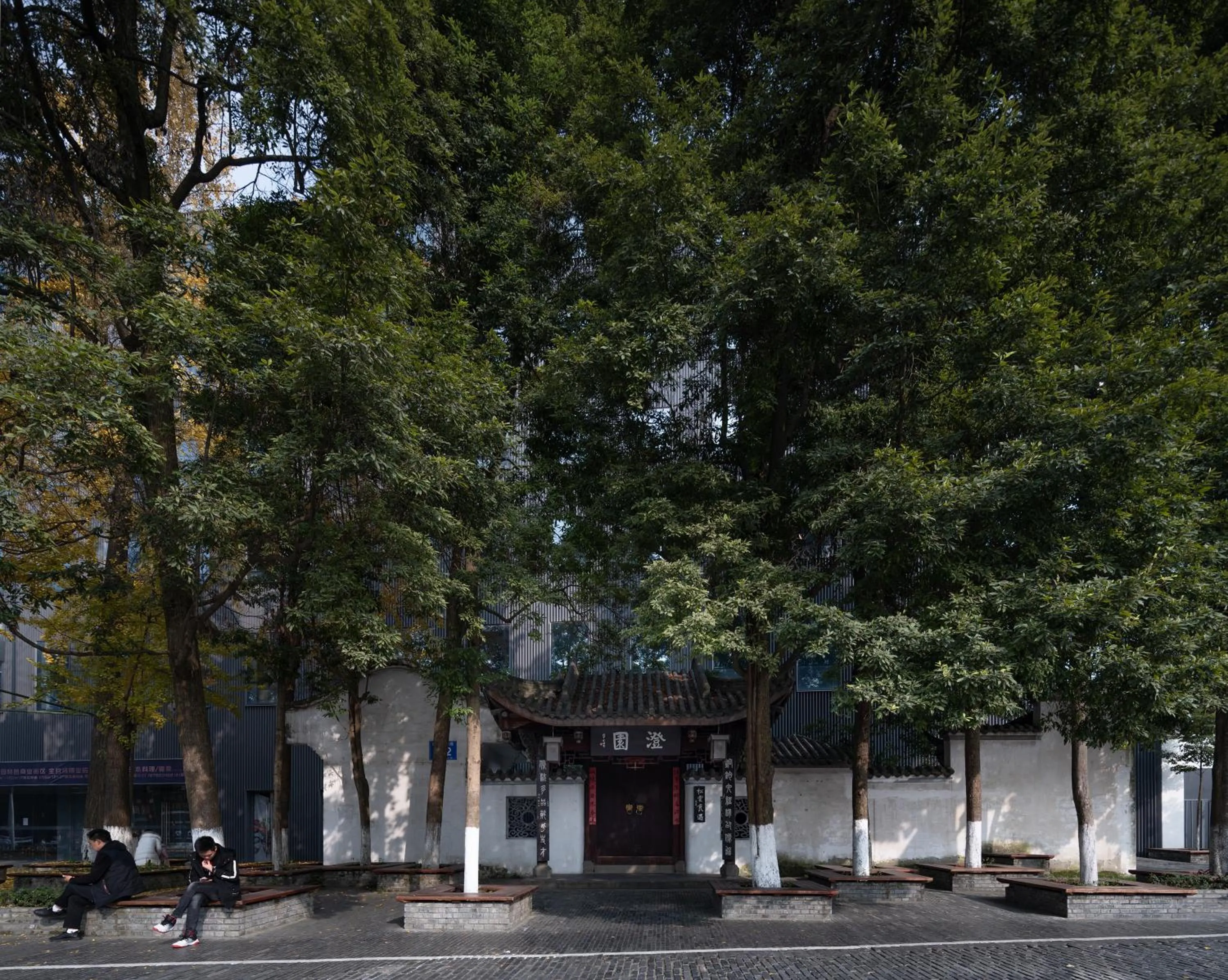 Property building in Chengdu Chengshe Hotel - Wenjiang University Town Southwest Caida Branch