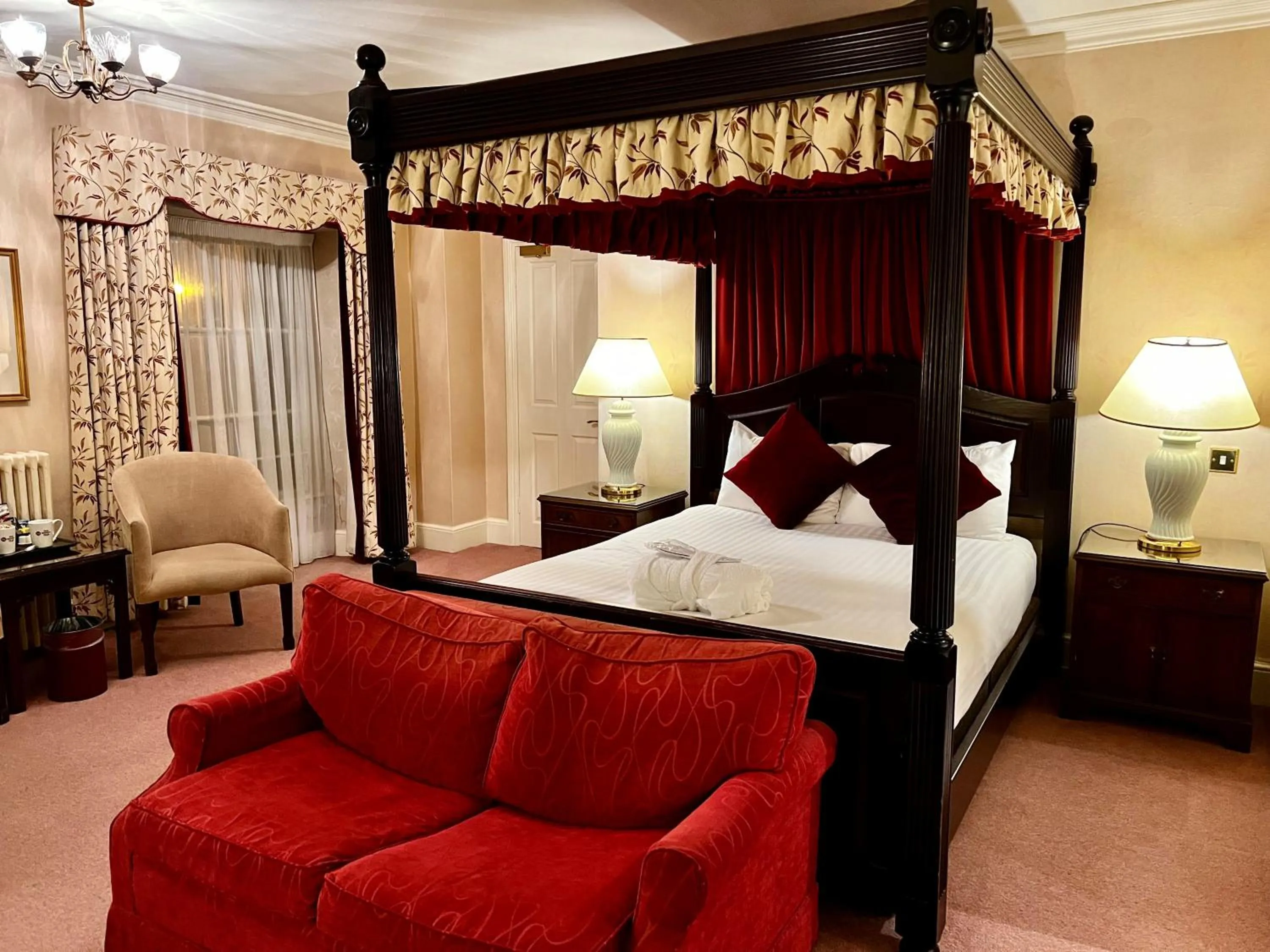 Bedroom, Bed in Orton Hall Hotel & Spa