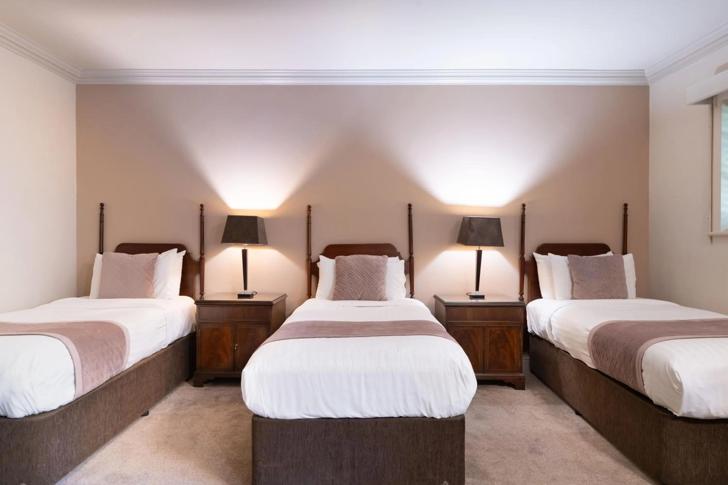 View (from property/room), Bed in Orton Hall Hotel & Spa