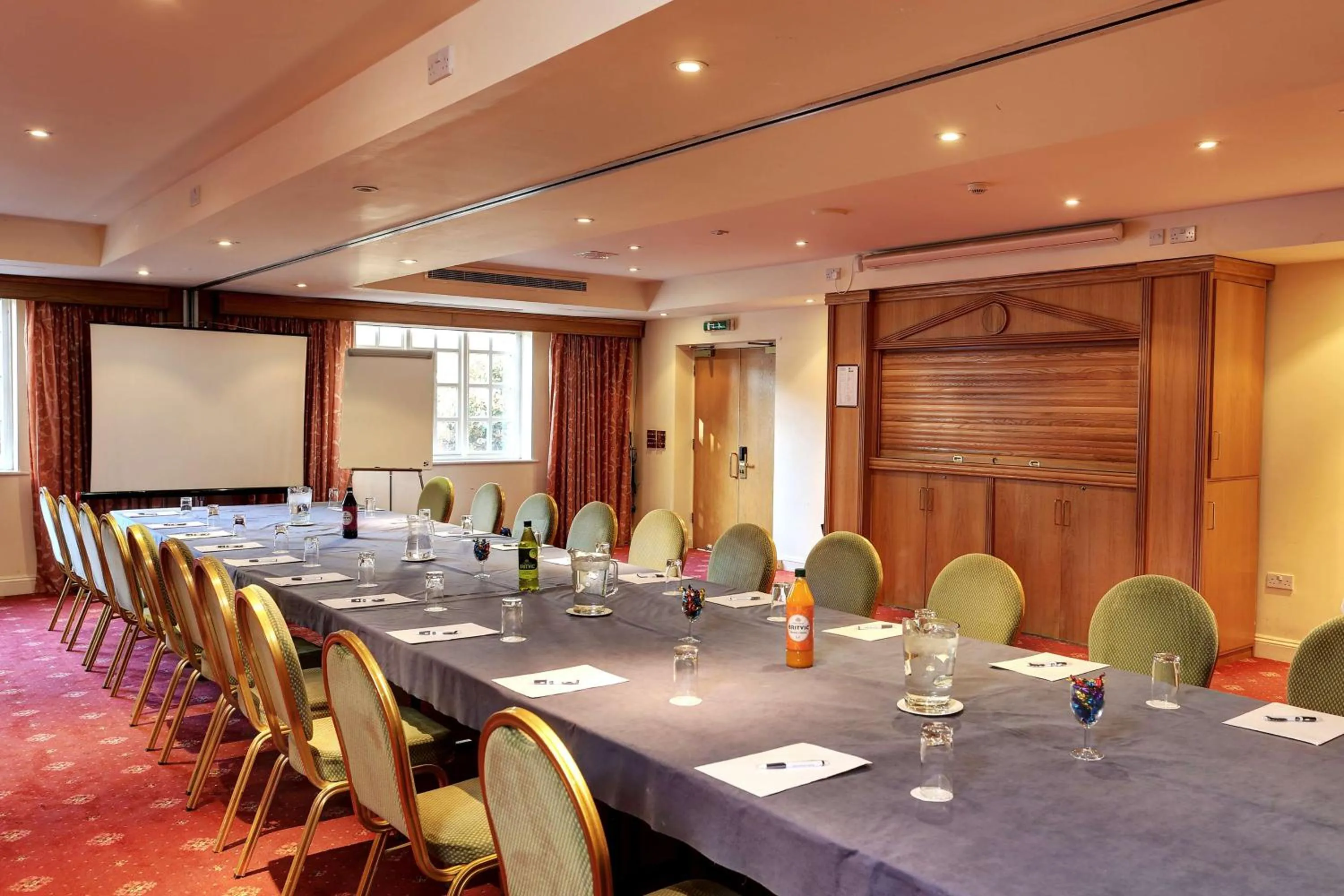 On site in Orton Hall Hotel & Spa