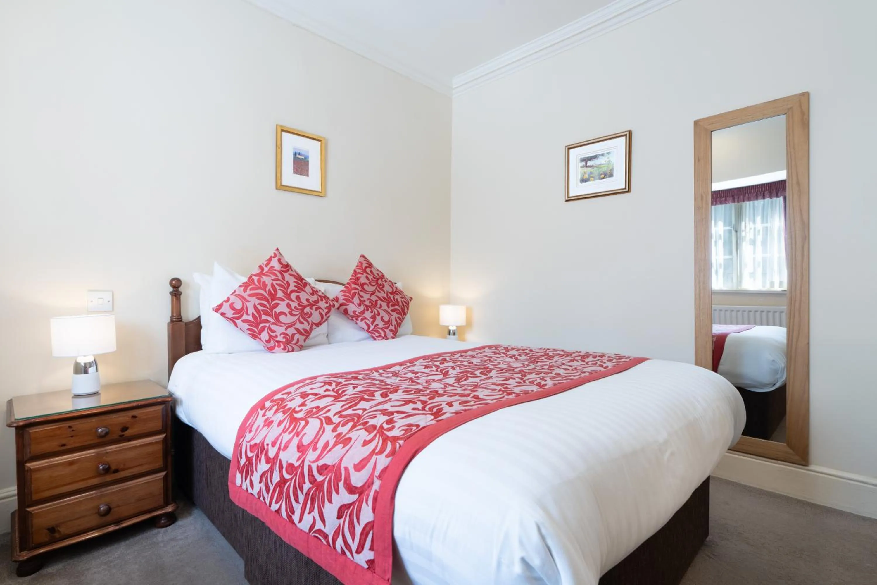 Bed in Orton Hall Hotel & Spa