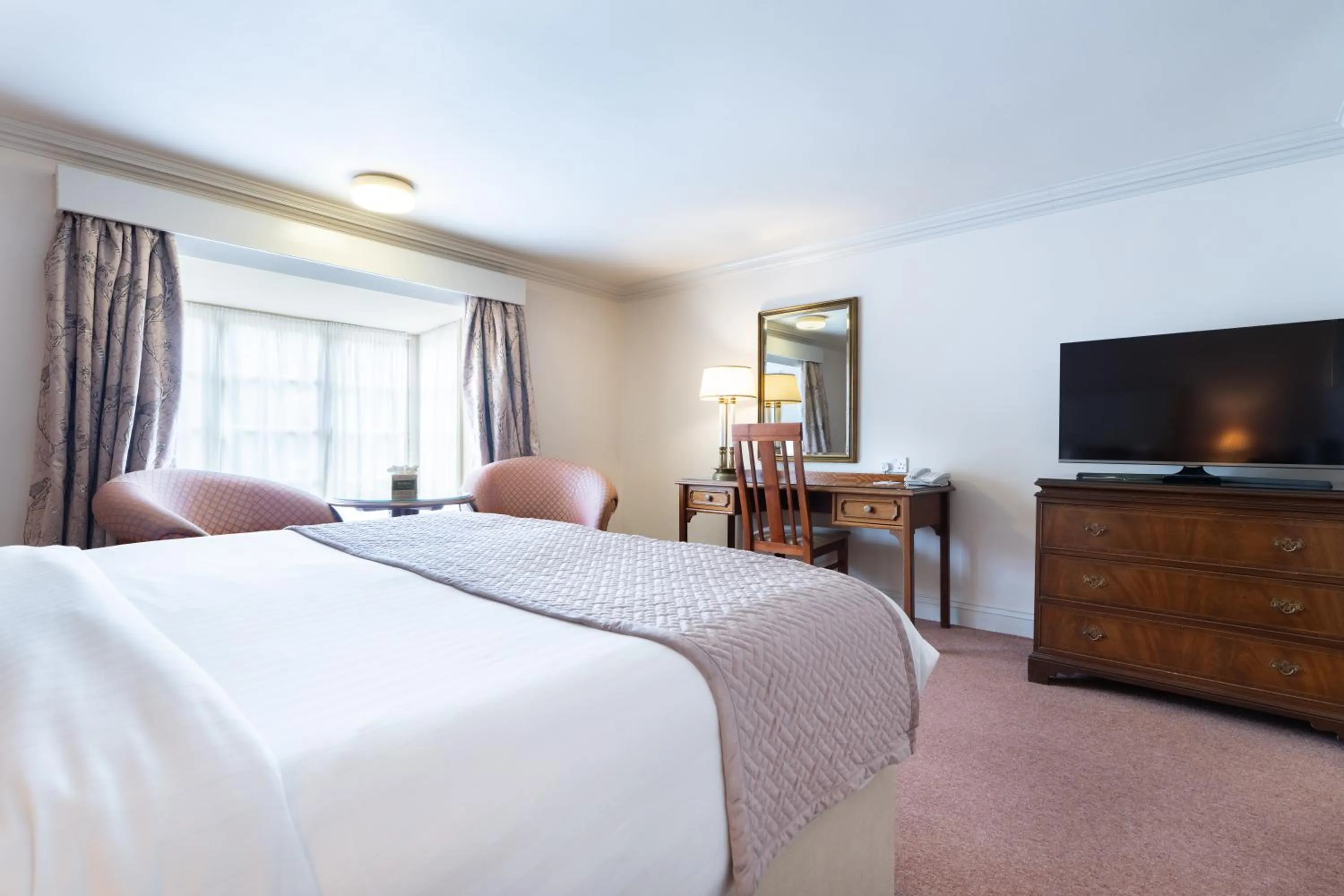 Bed in Orton Hall Hotel & Spa