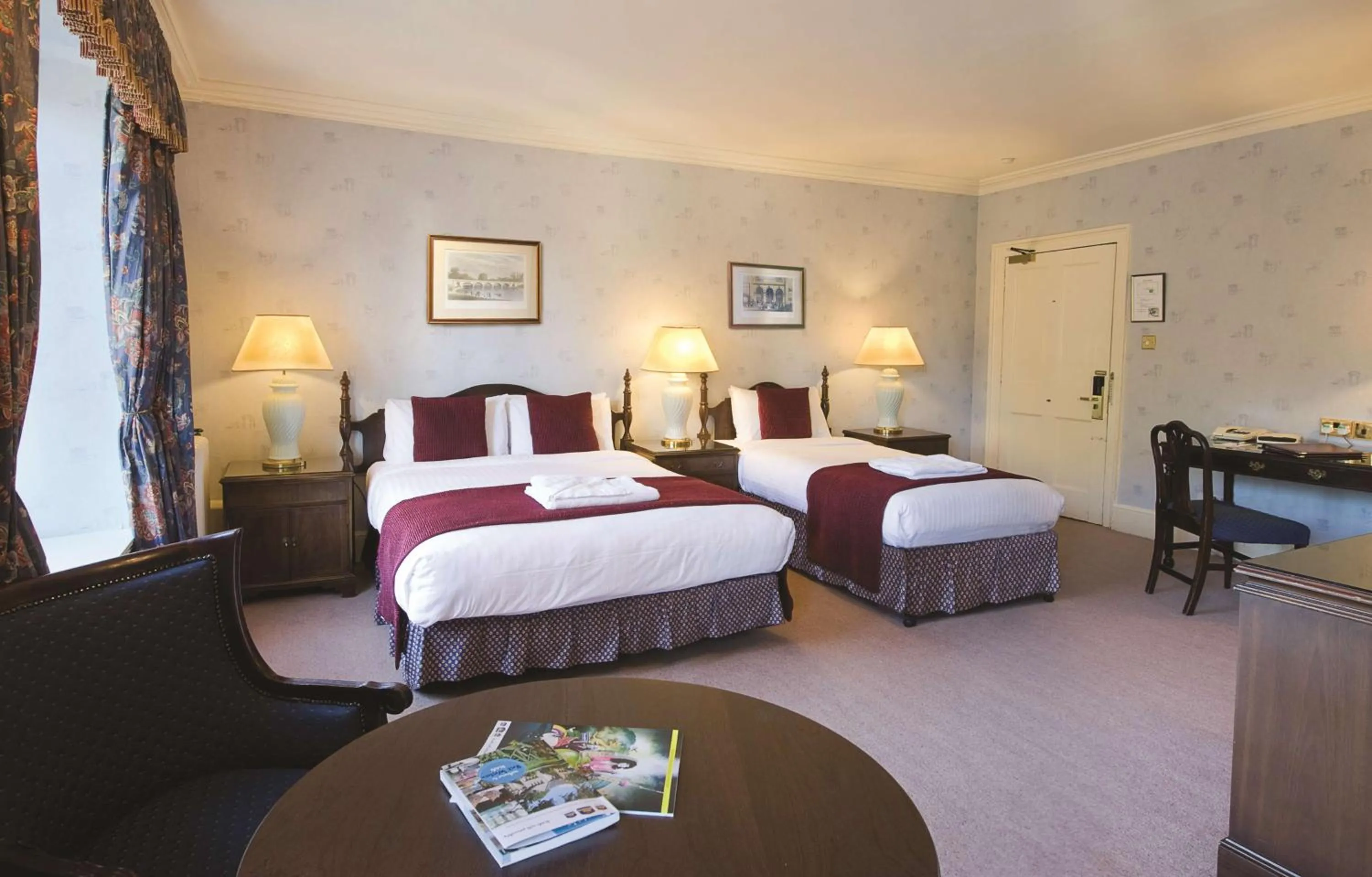 Photo of the whole room, Bed in Orton Hall Hotel & Spa