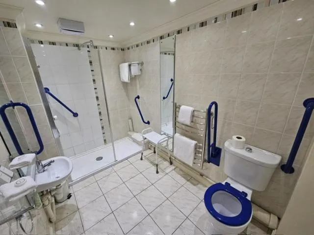 Bathroom in Orton Hall Hotel & Spa