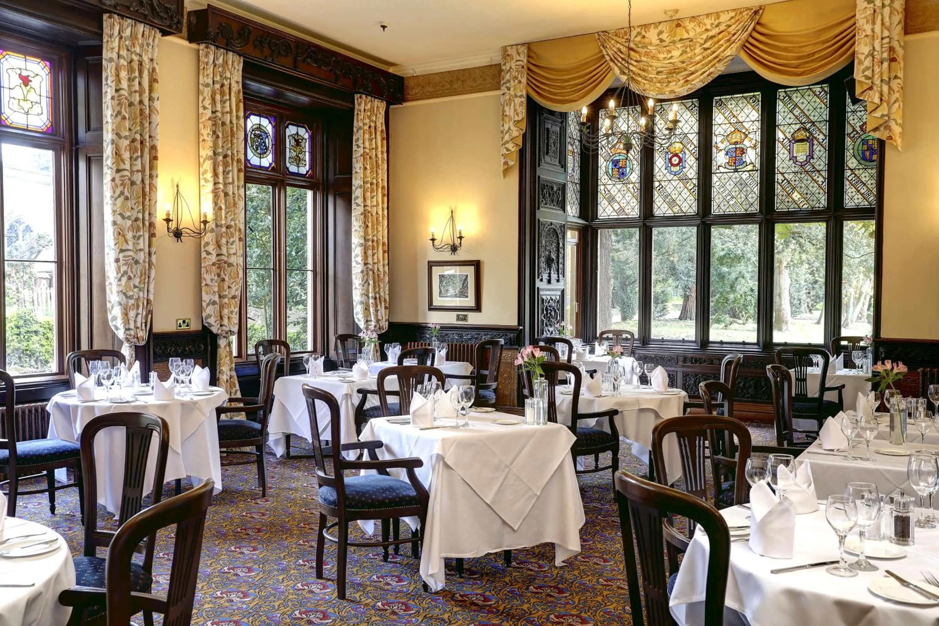 Restaurant/places to eat in Orton Hall Hotel & Spa