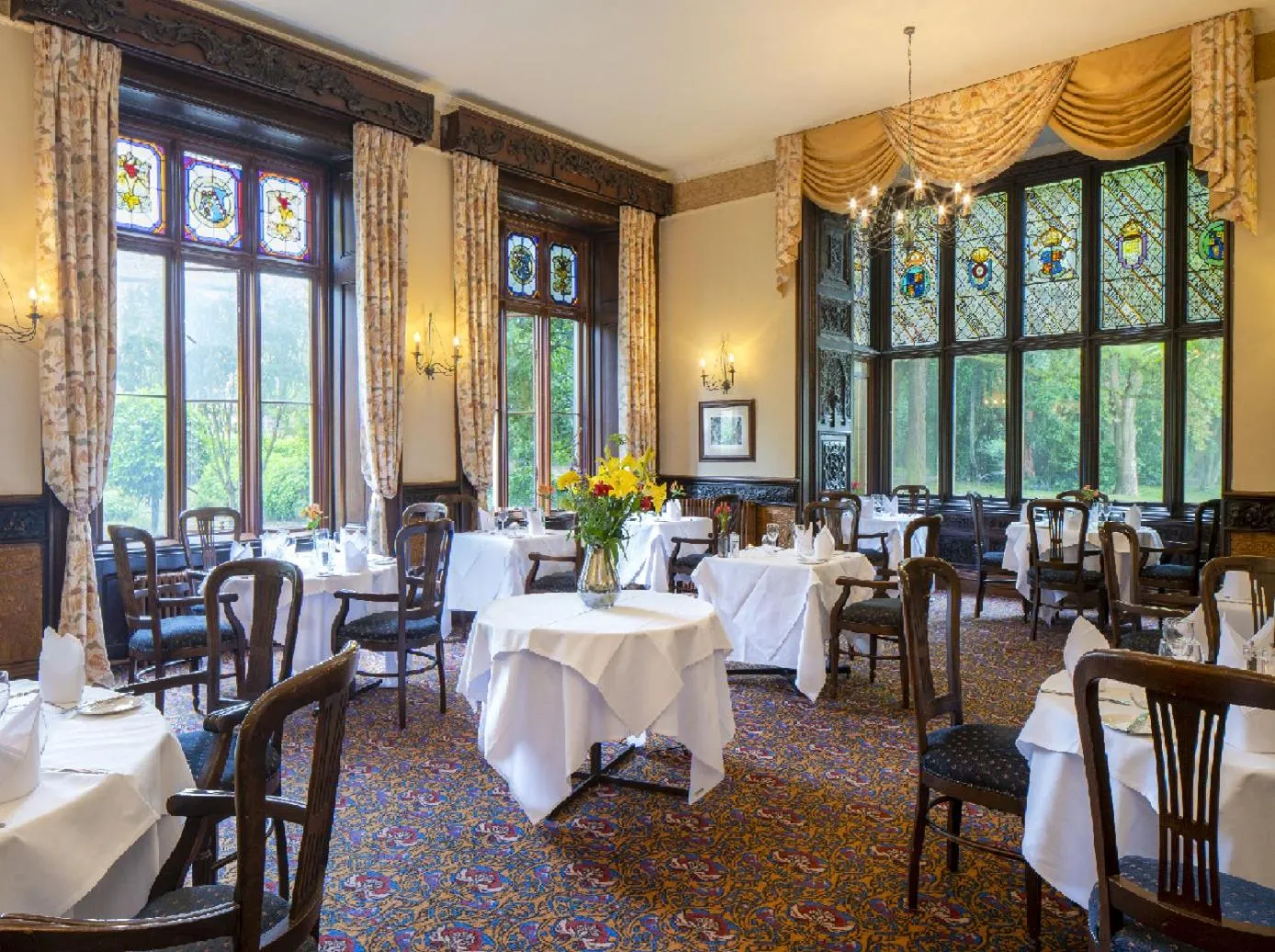 Restaurant/places to eat in Orton Hall Hotel & Spa