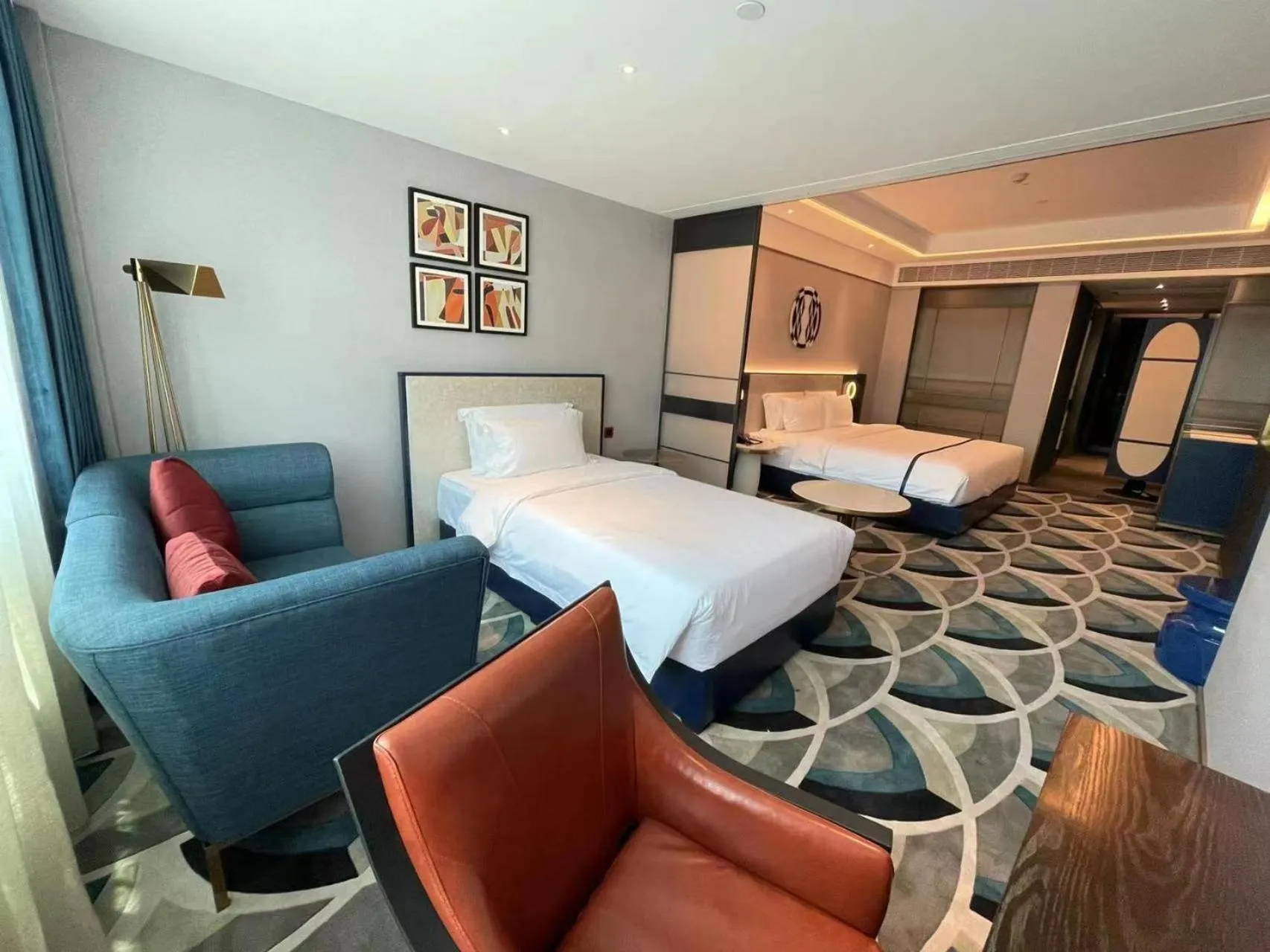 Photo of the whole room in 西安钟楼枫渡酒店永兴坊地铁站店