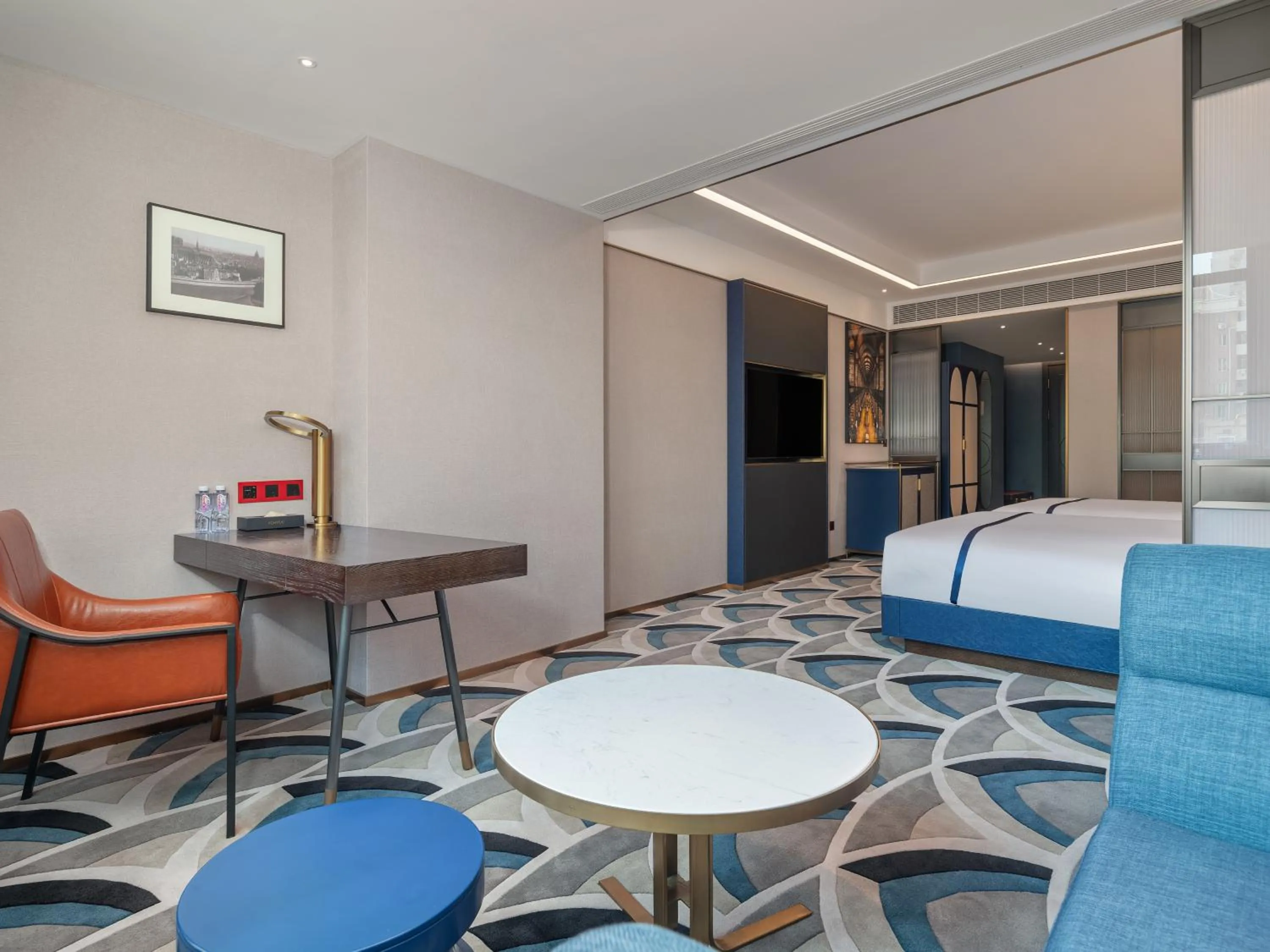 Seating area in 西安钟楼枫渡酒店永兴坊地铁站店