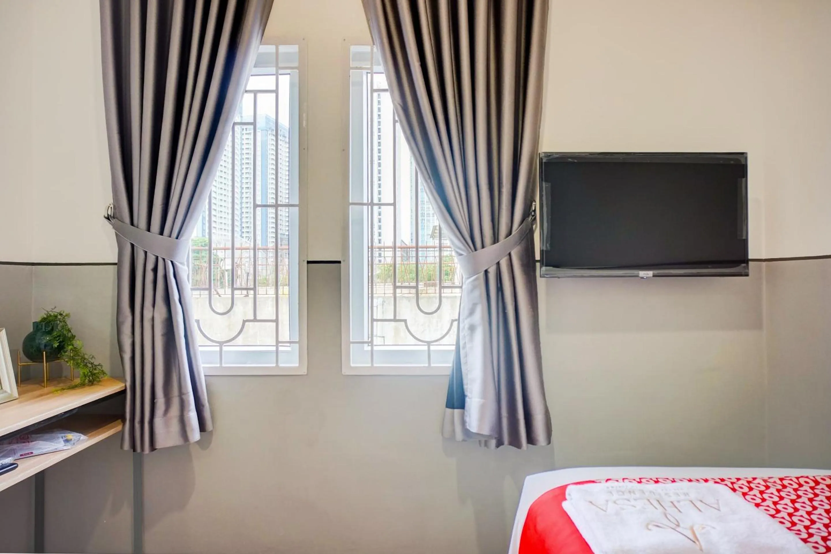 Bedroom, Bed in Hotel O Alhesa Residence