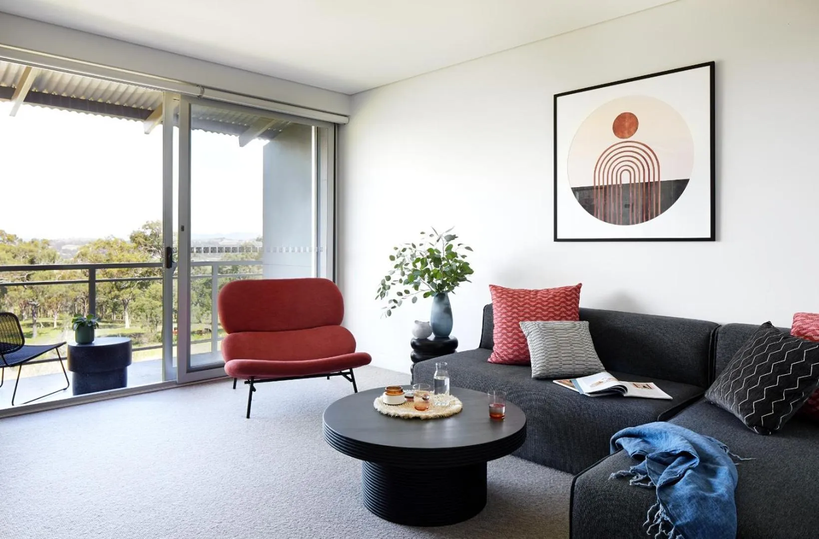 Living room in Elysia Wellness Retreat