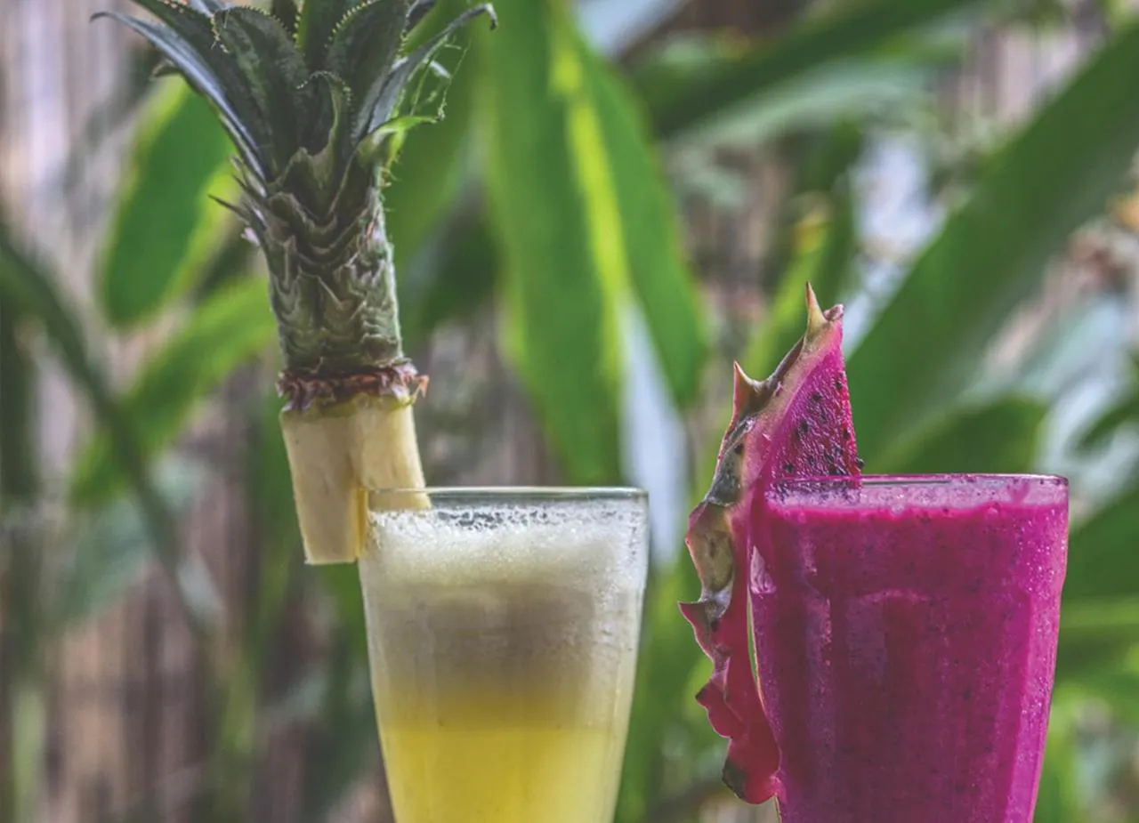 Food and drinks in Love Coconut Bungalow