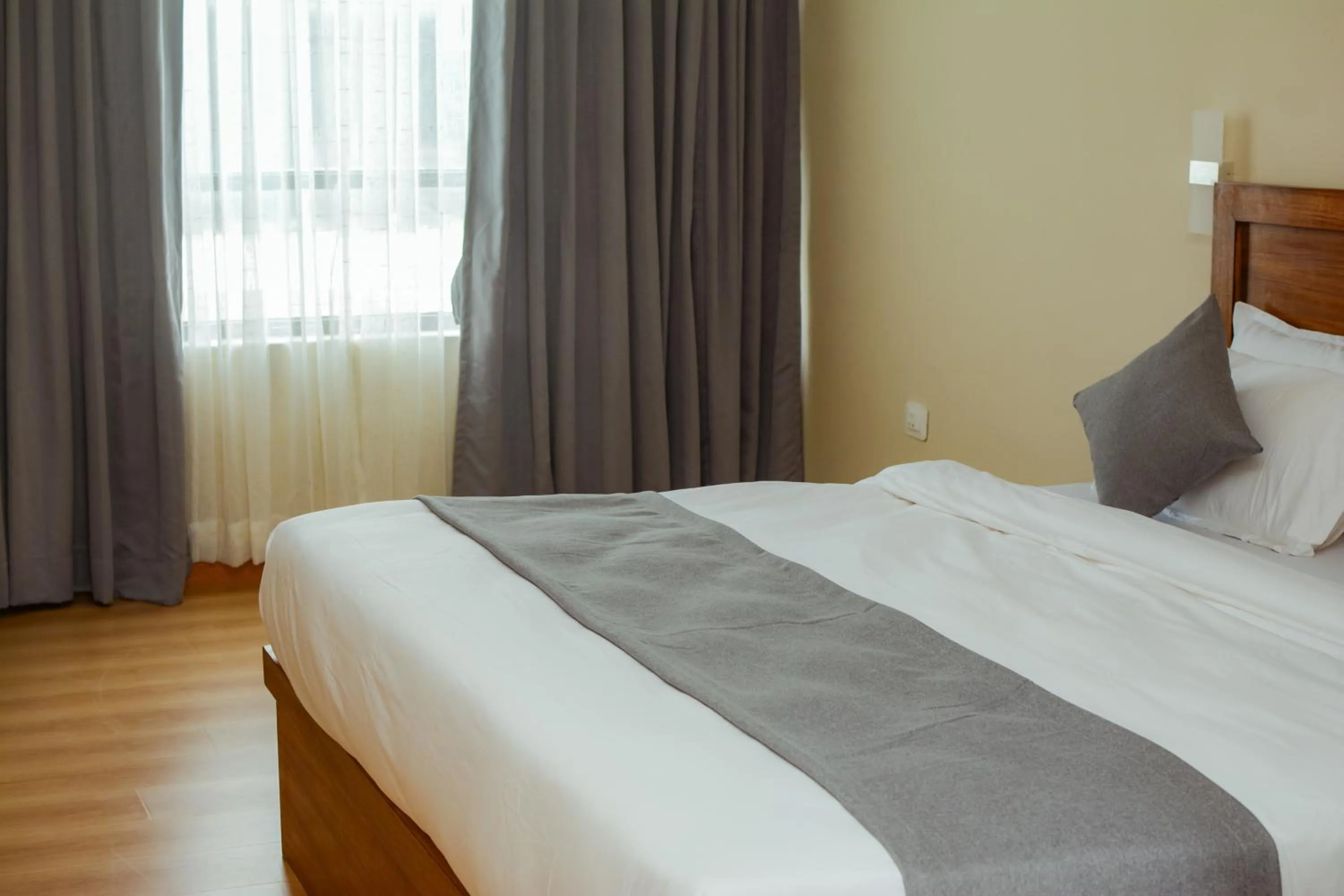 Bed in Hotel Gulmohar