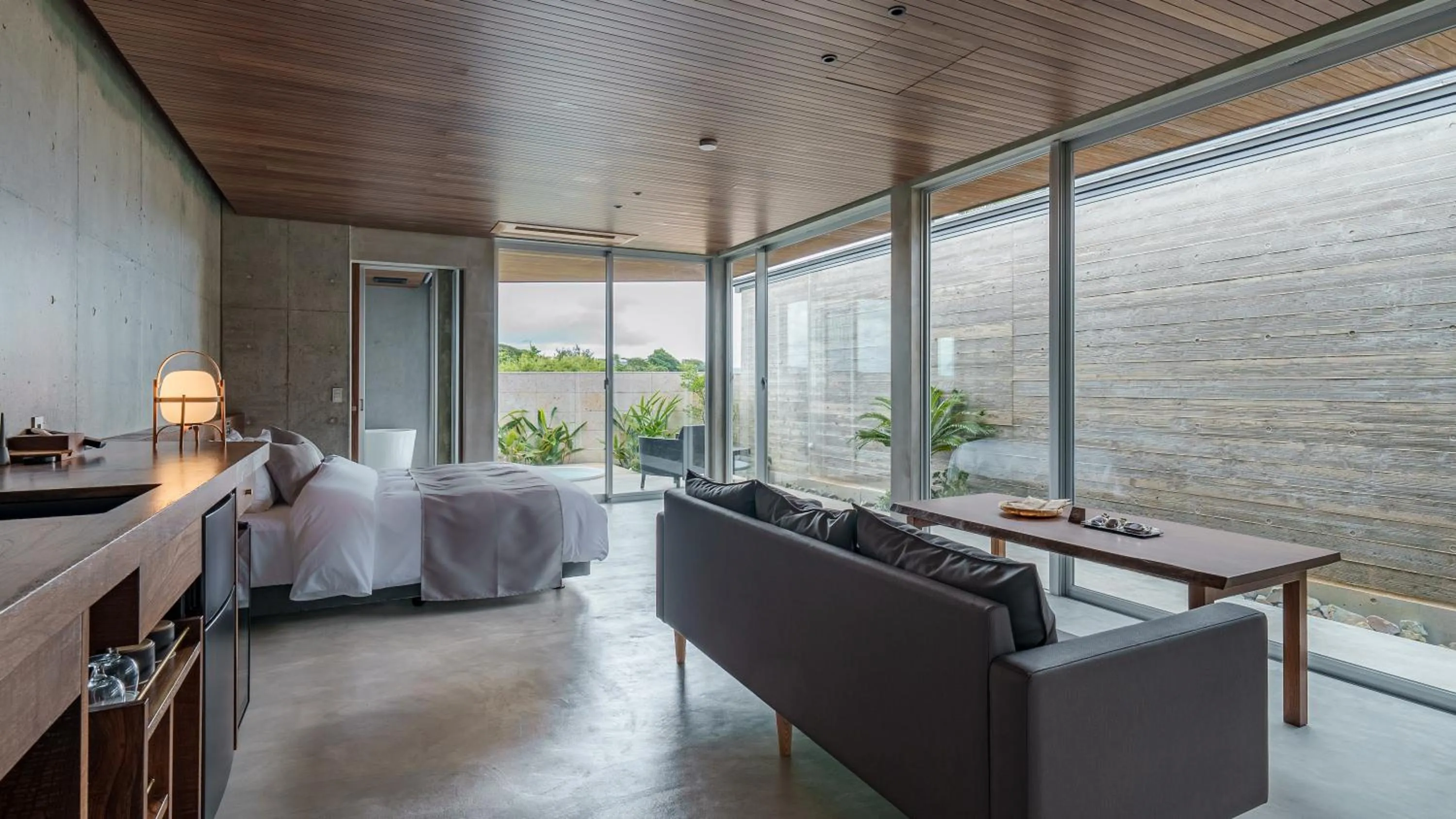 Photo of the whole room, Bed in Tanegashima Araki Bekkan