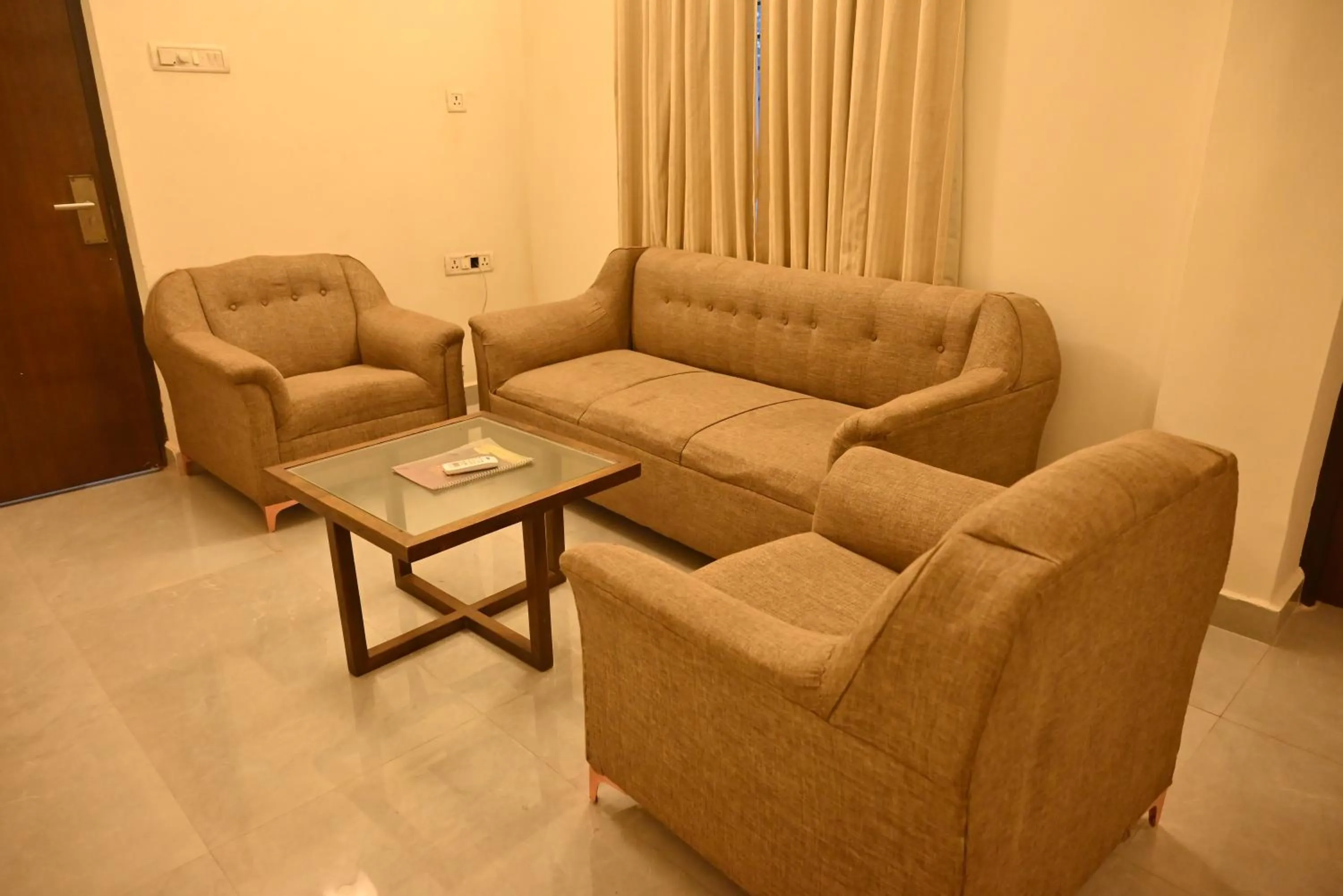 Living room in HOTEL SUN GREEN