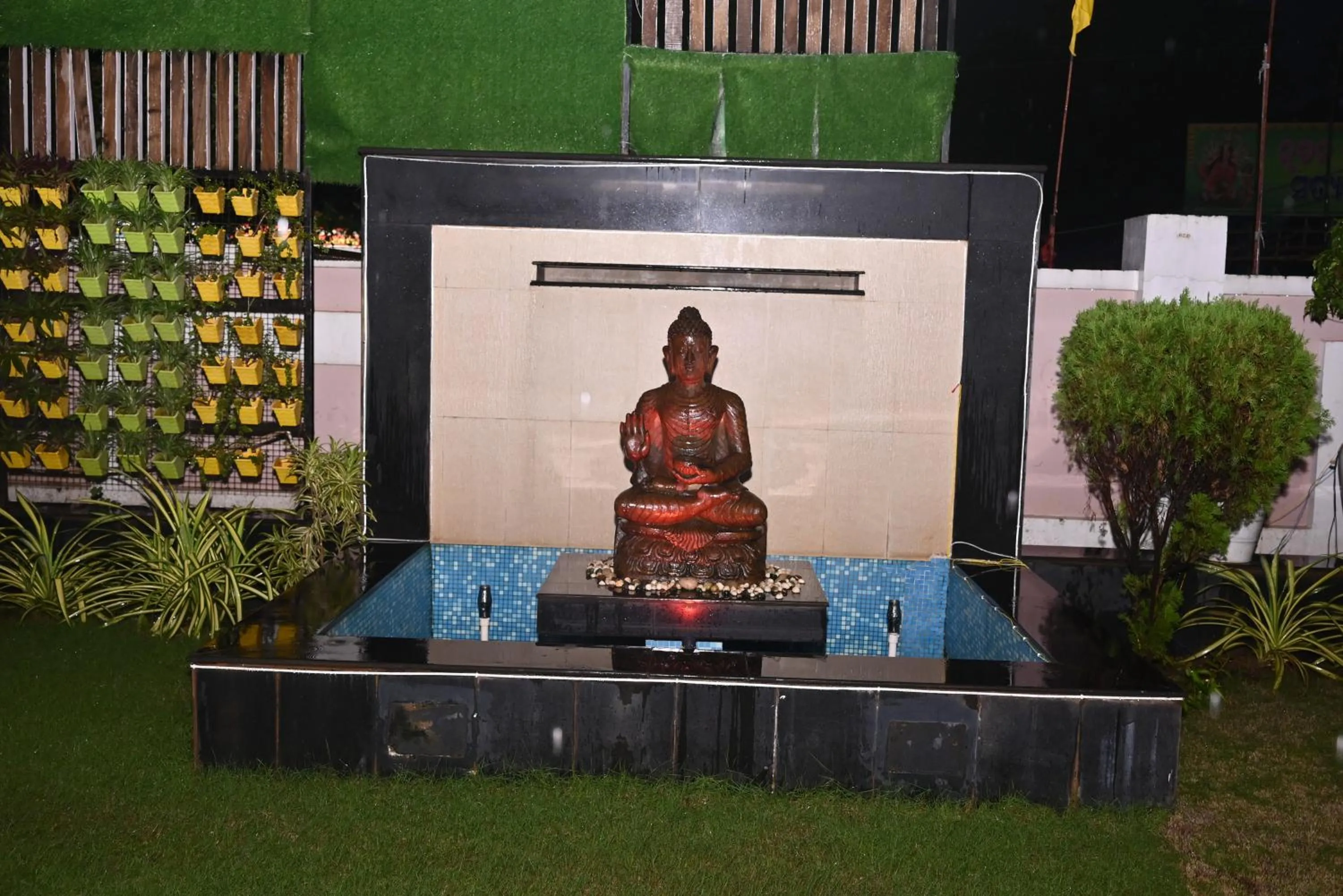 Garden view in HOTEL SUN GREEN