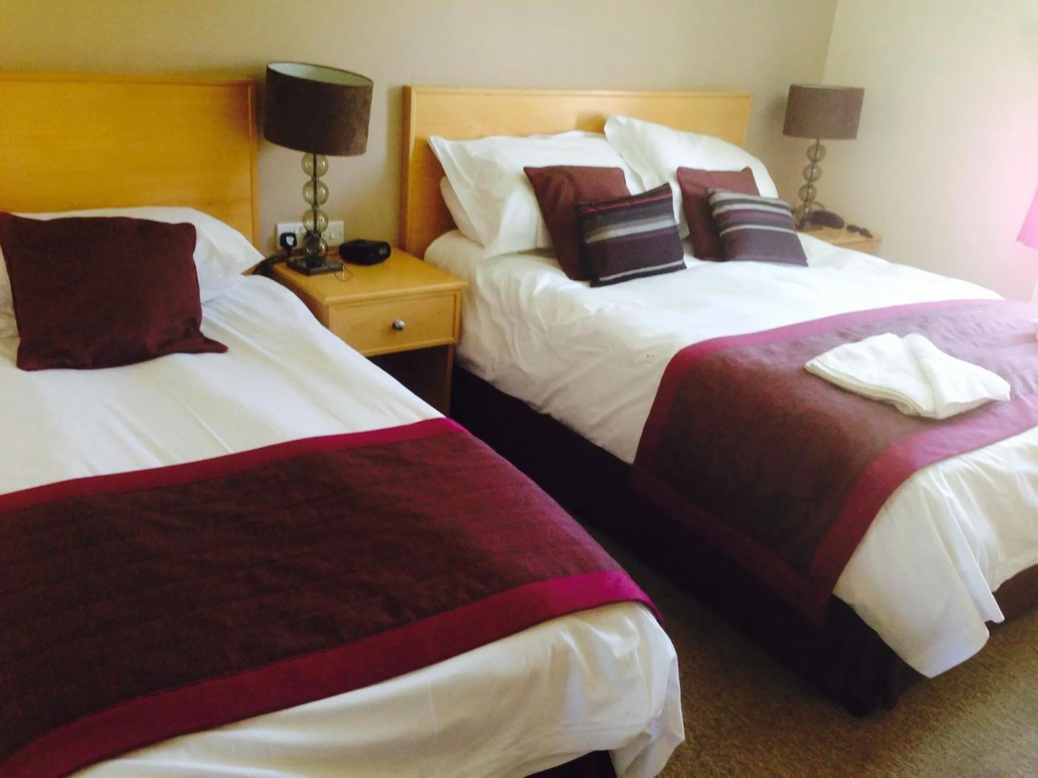 Bed in Anchorage Hotel & Spa