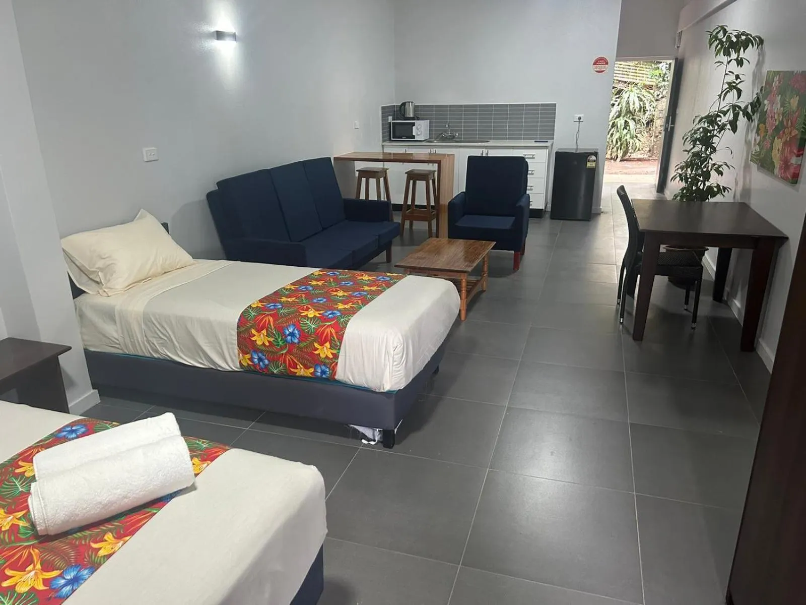 Bed in Yatulau Hotel and Conference