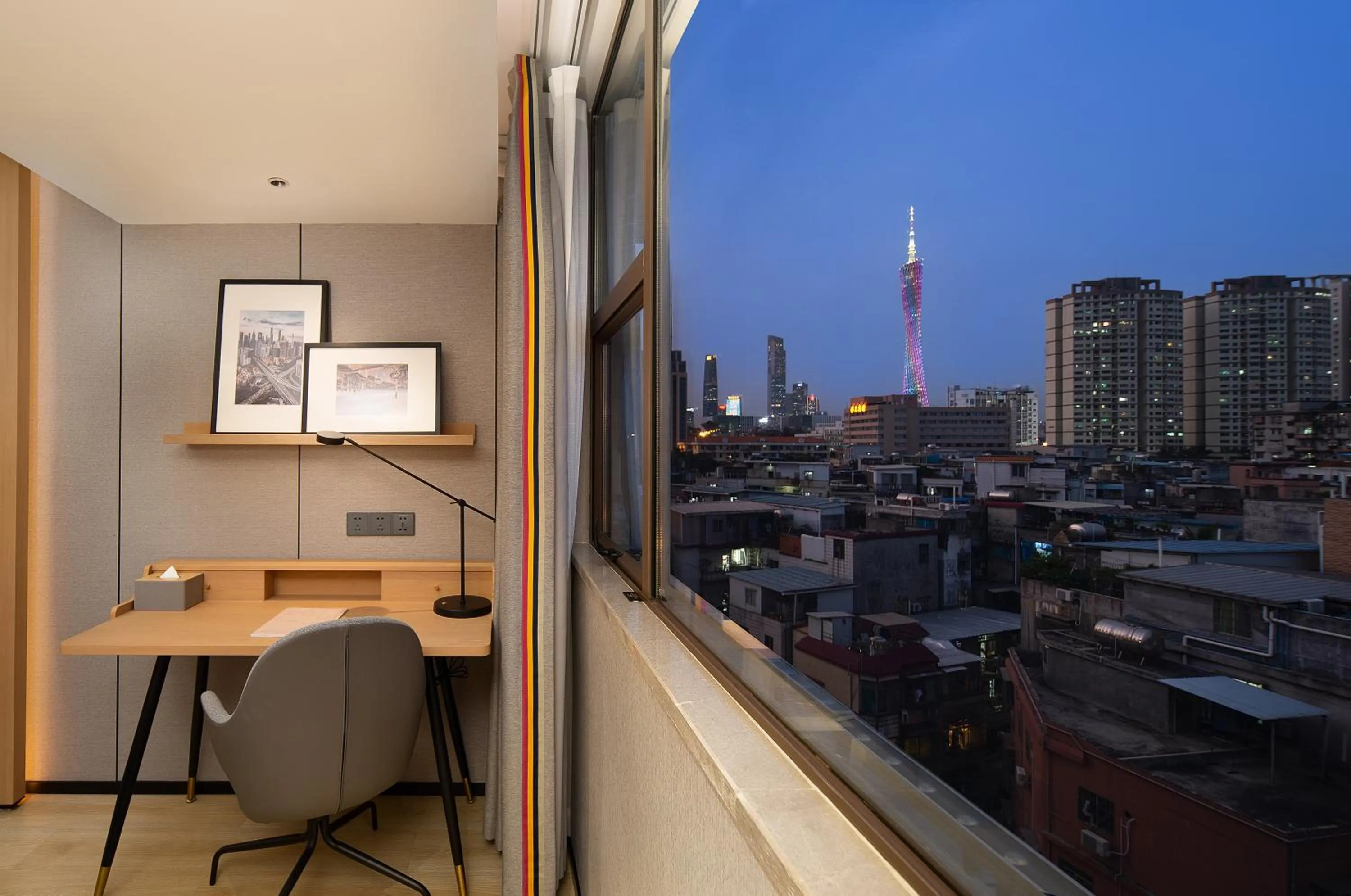 City view in Langham Honor International Hotel Canton Fair Complex Branch - Free Shuttle to Canton Fair Complex During Canton Fair Period & Free Mini Bar