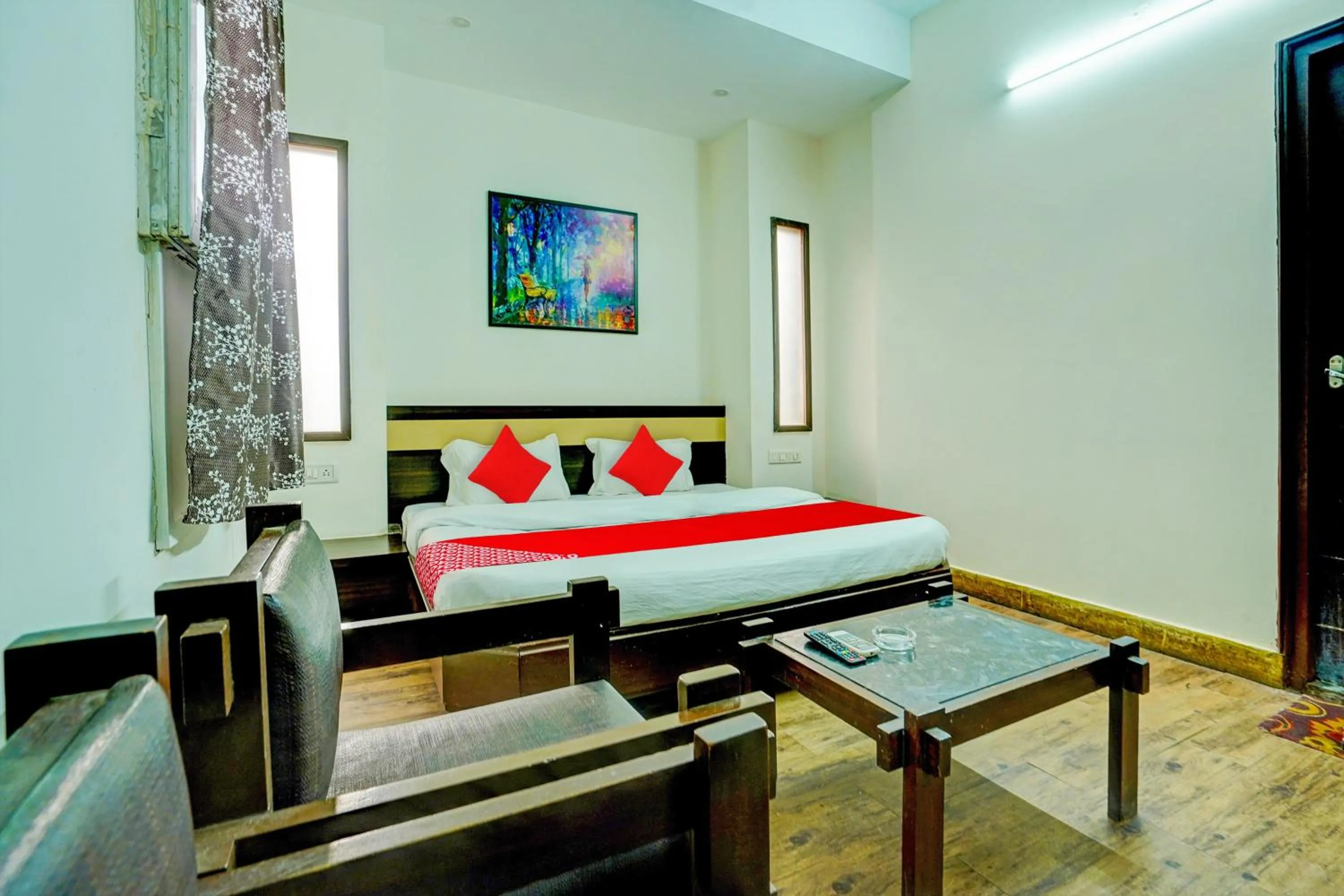 Bedroom, Bed in Hotel O Sunshin Deluxe