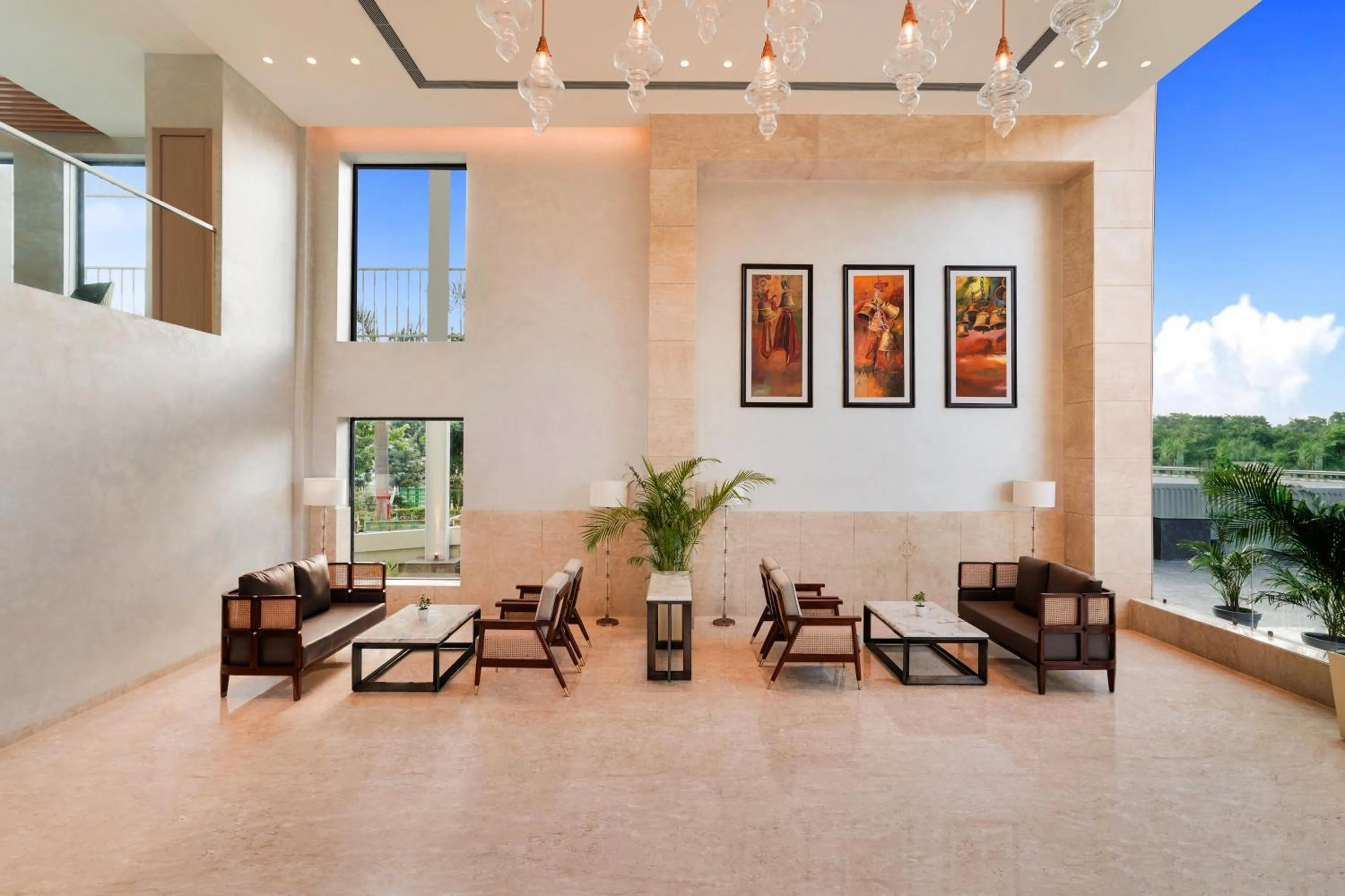 Lobby or reception in Lemon Tree Hotel, Haridwar