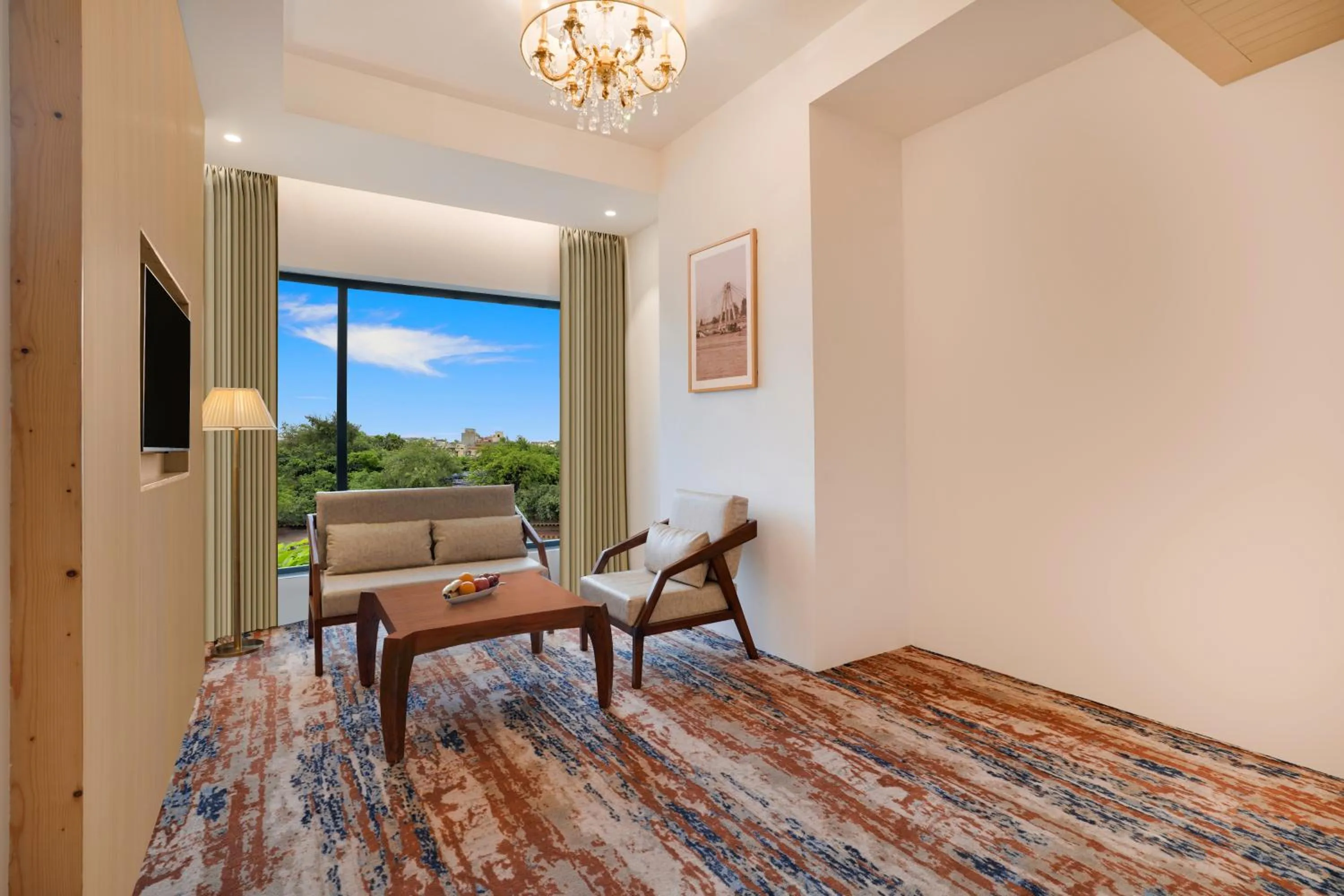 Living room in Lemon Tree Hotel, Haridwar