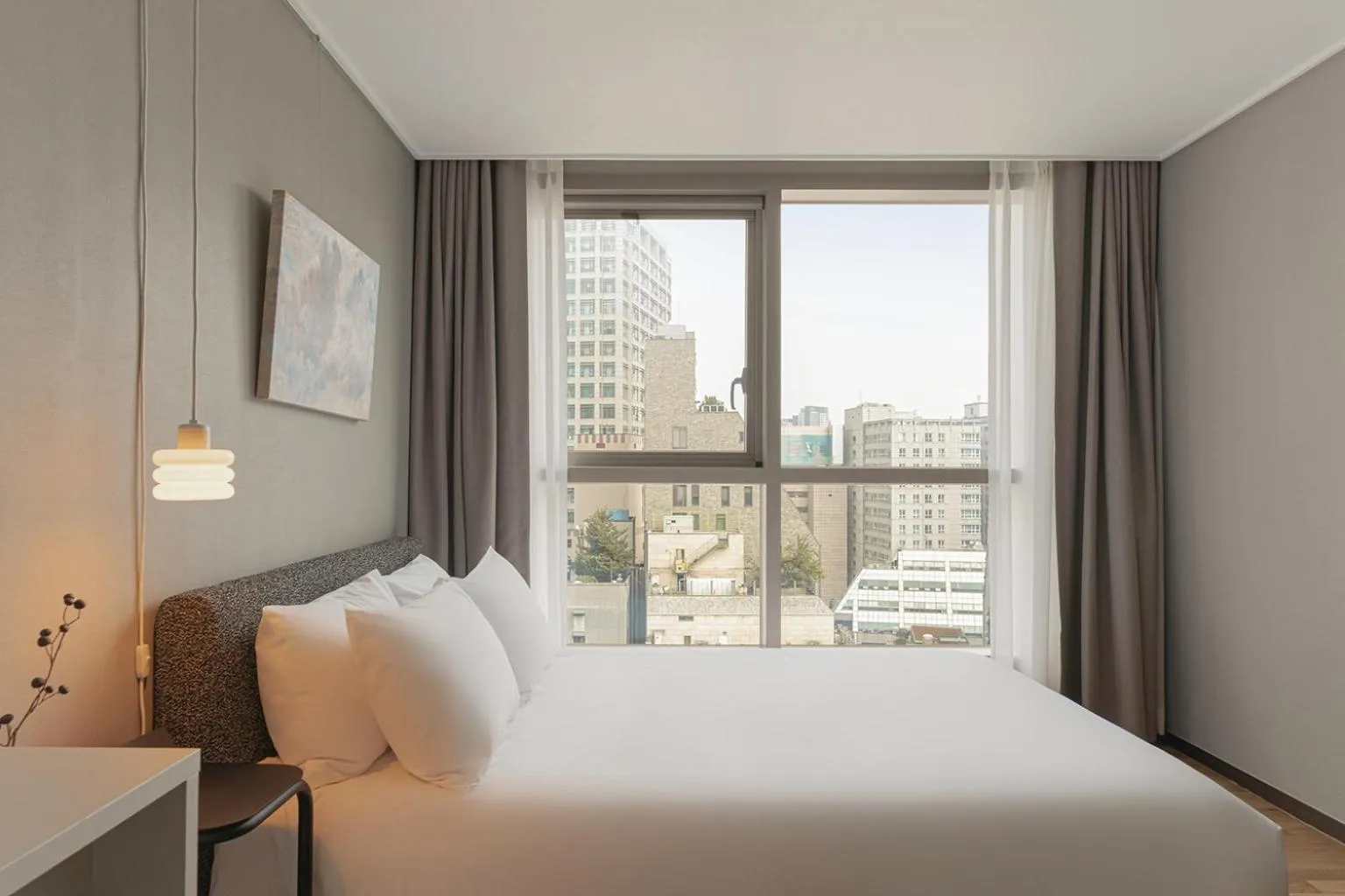 Bed in Le Collective Gangnam SAC Roium