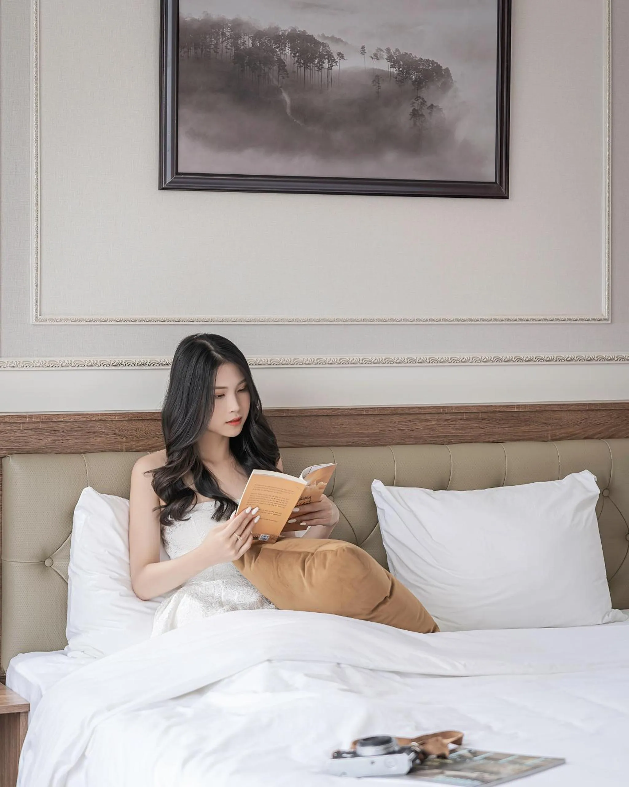 Bed in PINE VIEW Hotel Dalat