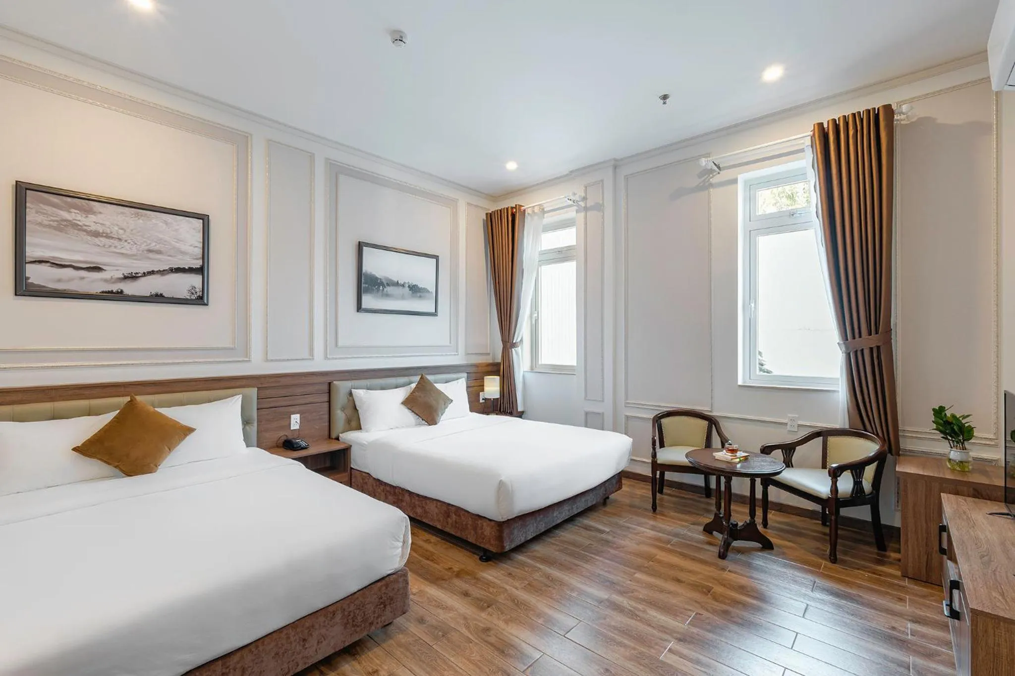 Bed in PINE VIEW Hotel Dalat