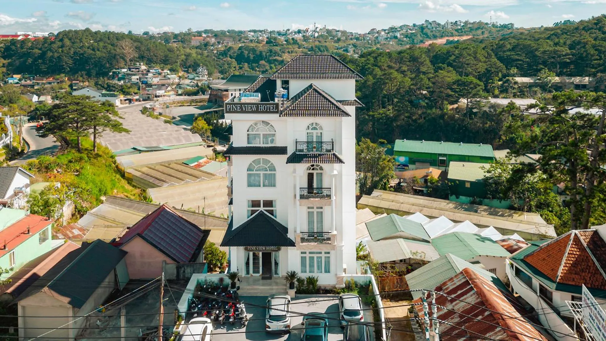 Bird's eye view in PINE VIEW Hotel Dalat