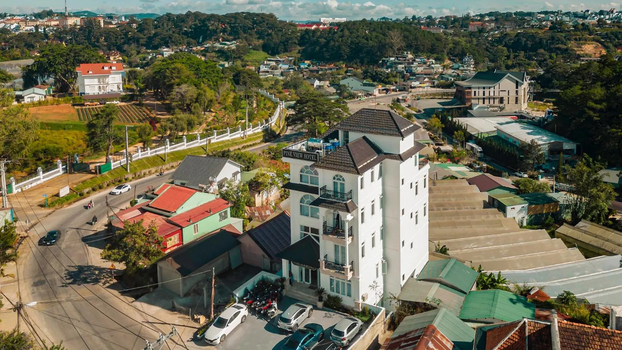 Property building in PINE VIEW Hotel Dalat