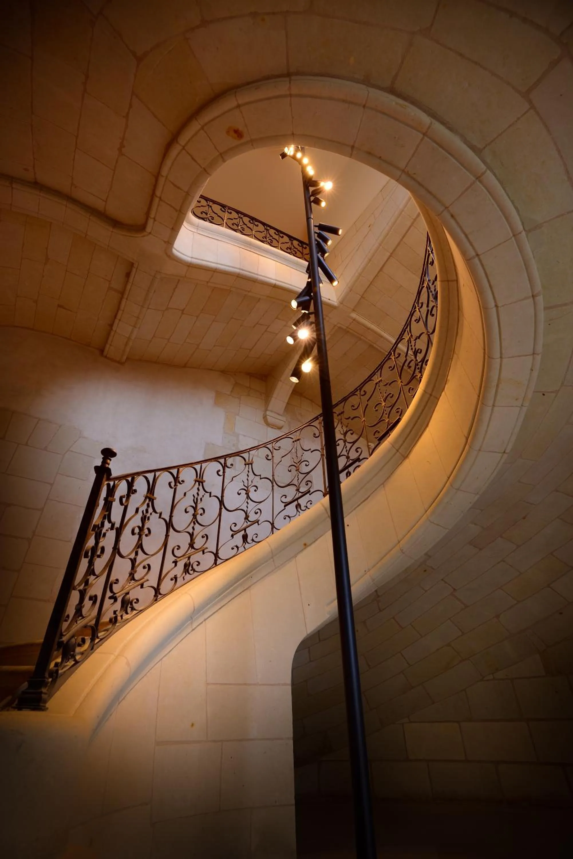 Decorative detail in Fontevraud L'Ermitage