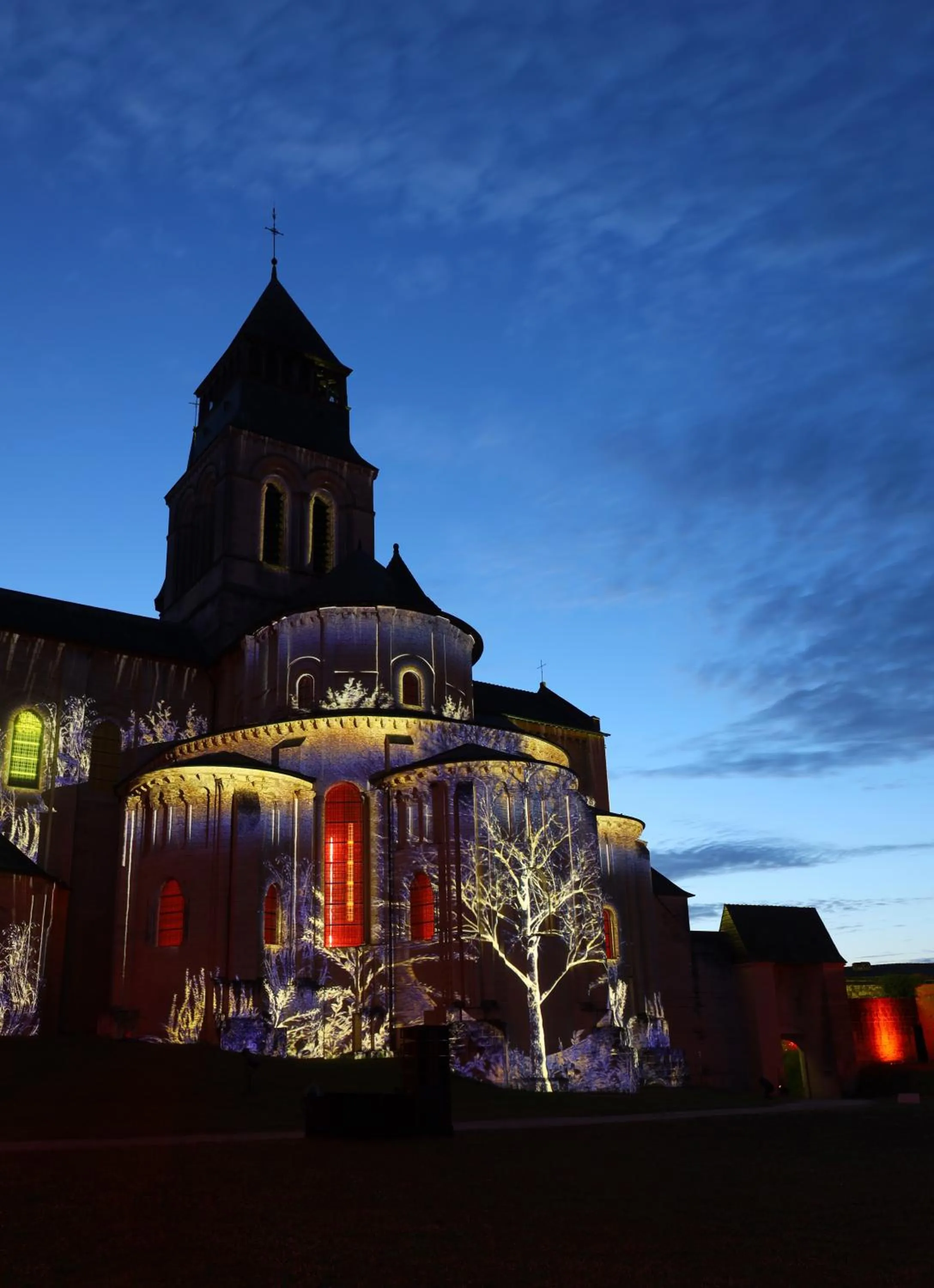 Night in Fontevraud L'Ermitage