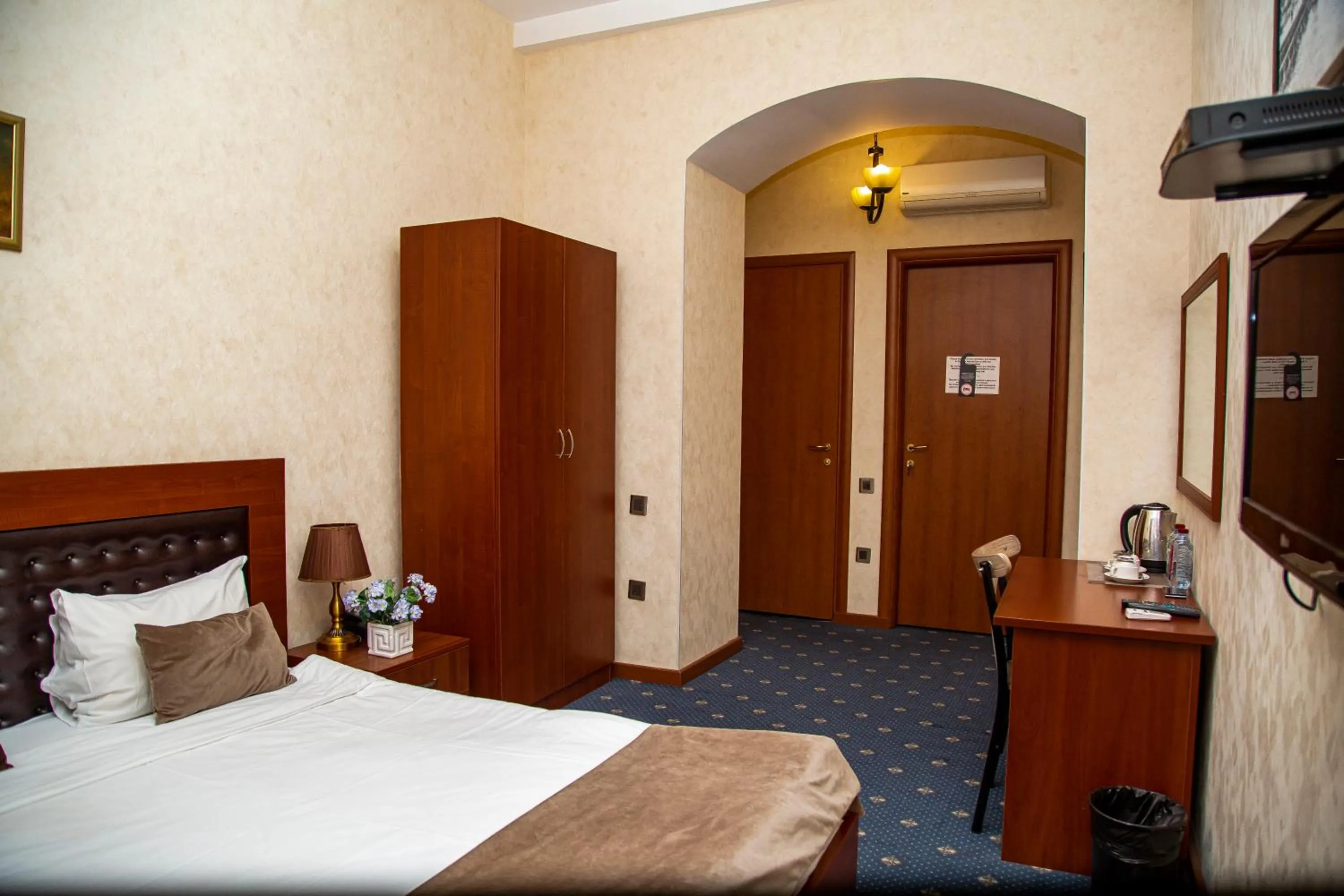 Bed in Du Port Boutique Hotel