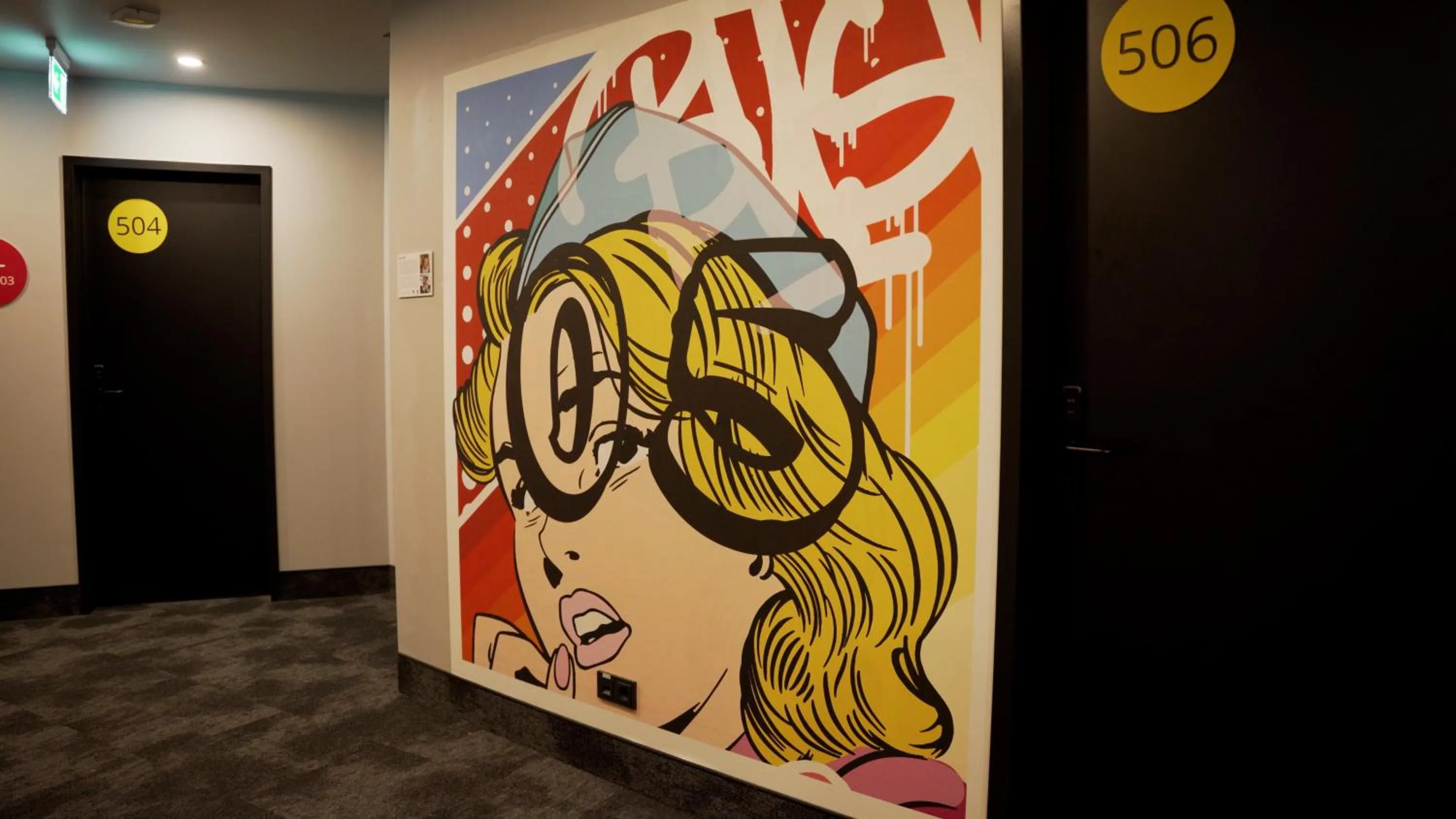 Decorative detail in Vienna House Easy by Wyndham Berlin Potsdamer Platz