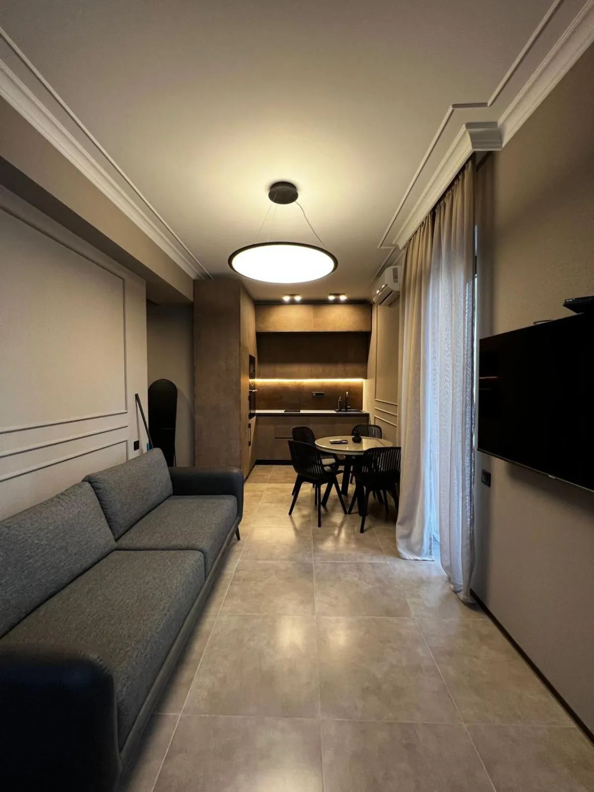 Seating area in Apart leitmotif