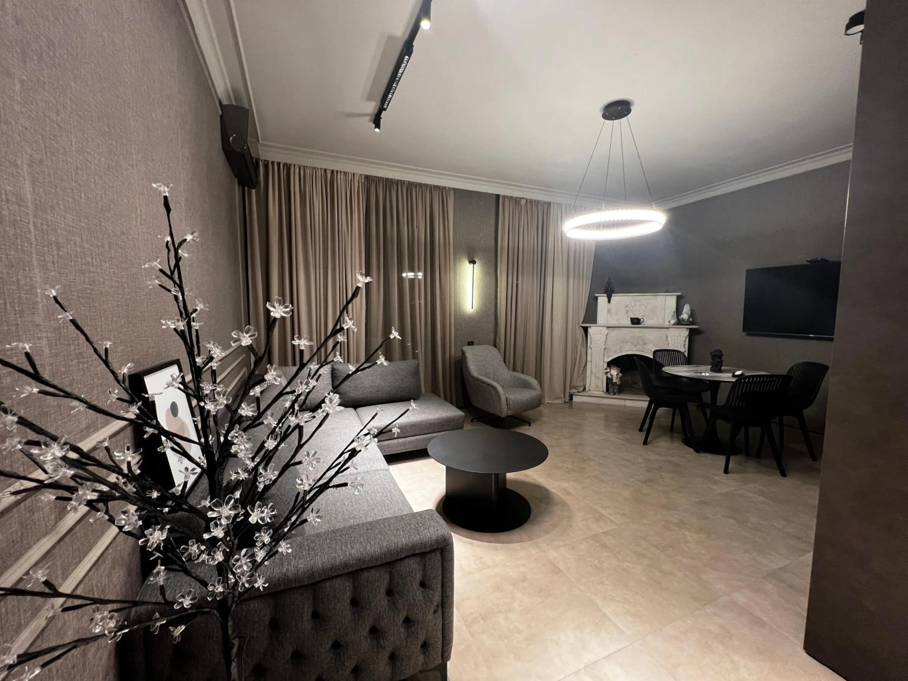 Living room in Apart leitmotif