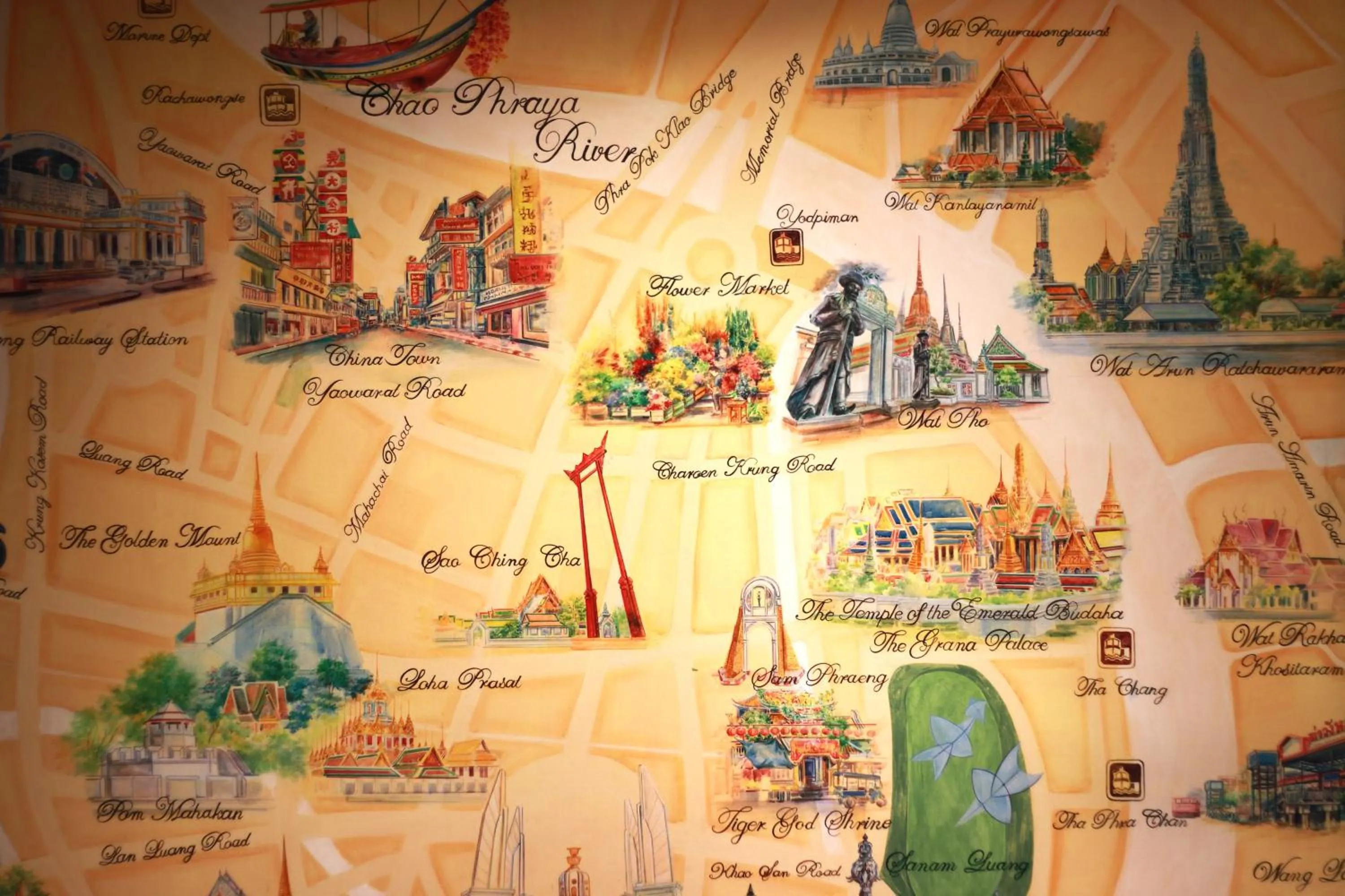 Lobby or reception in Siri Ratchadamnoen Bangkok Hotel