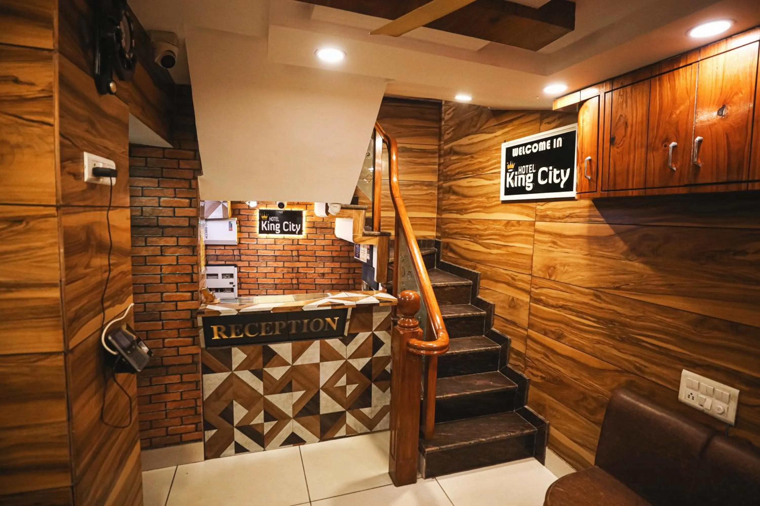 Lobby or reception in Hotel King City