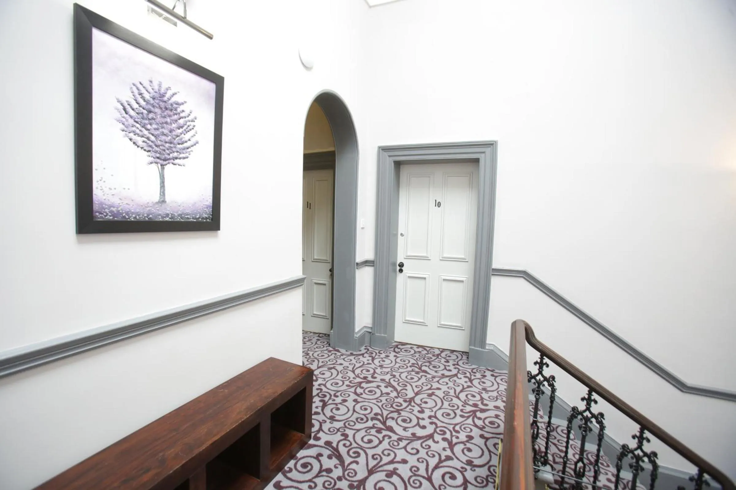 Decorative detail in The Belhaven Hotel