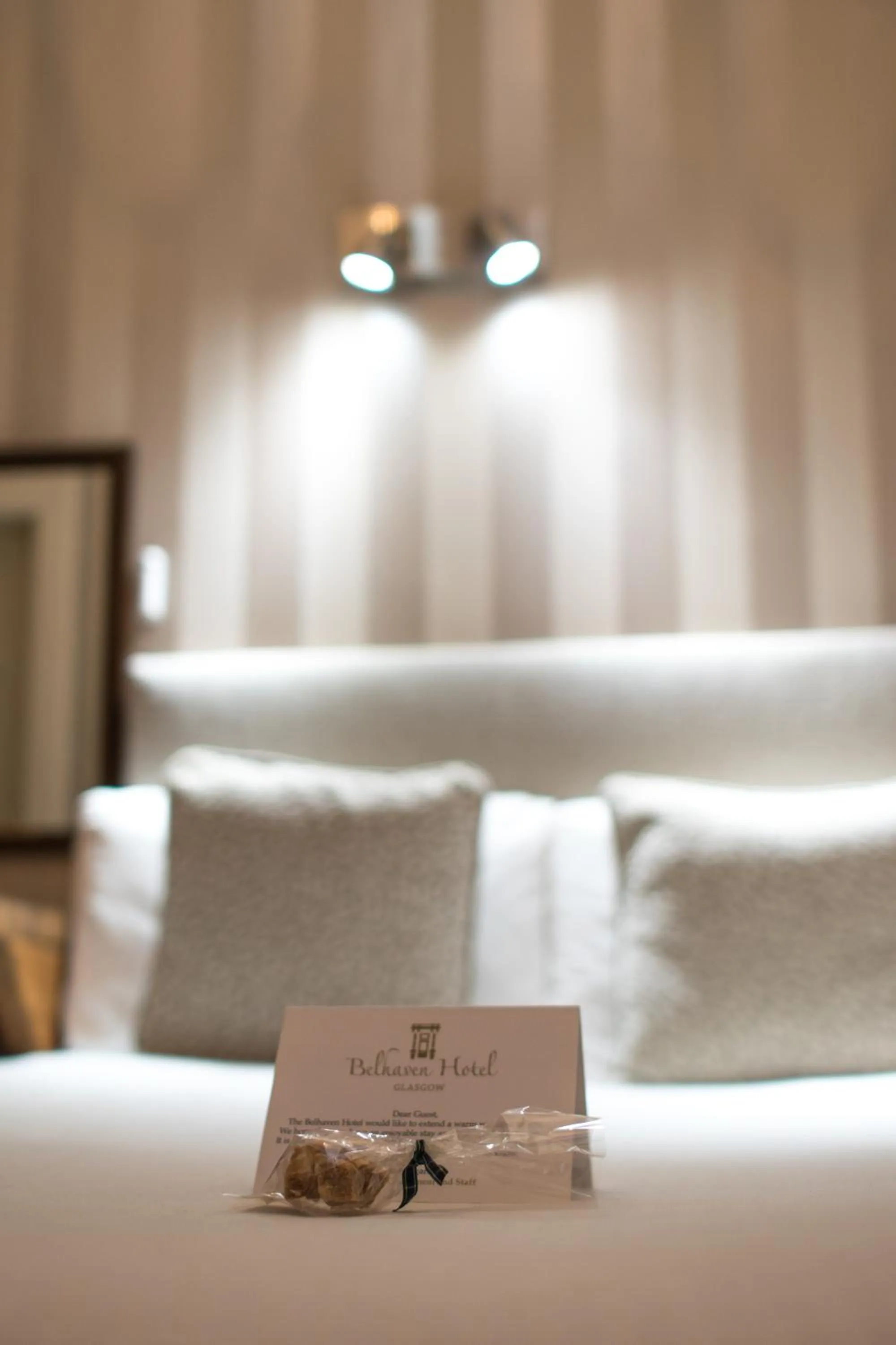 Decorative detail in The Belhaven Hotel