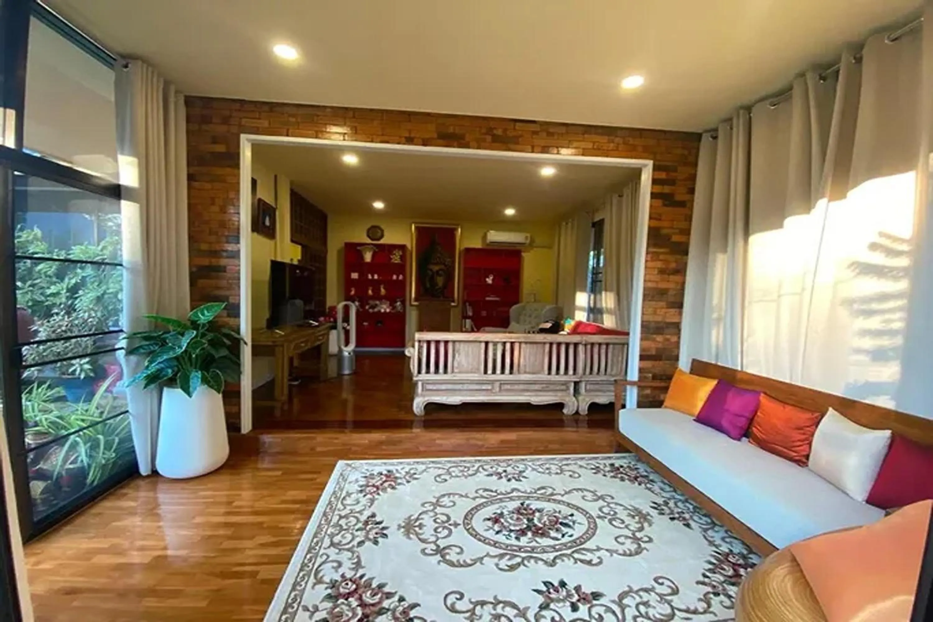 Living room in Baan Wang Tarn