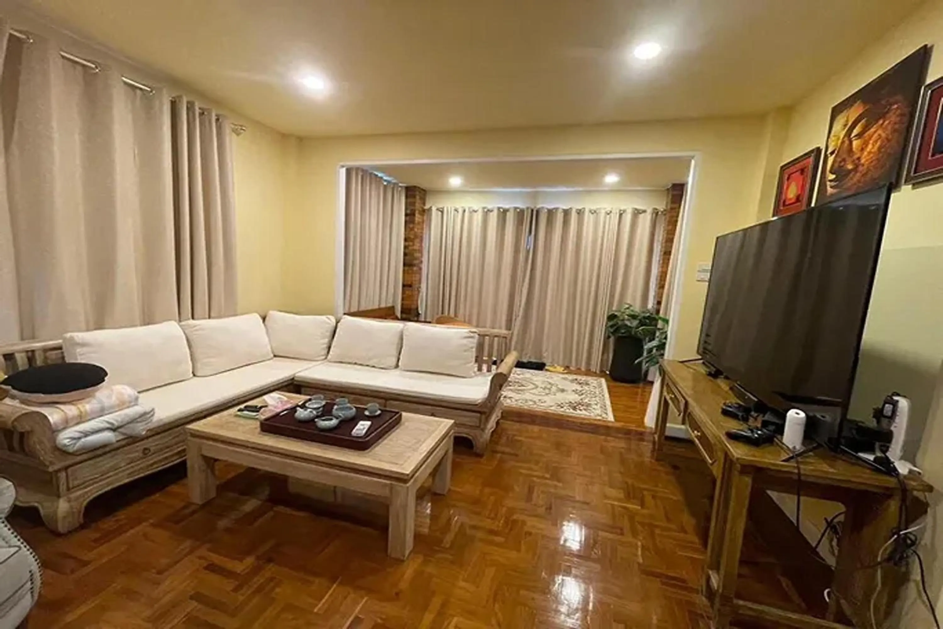 Living room in Baan Wang Tarn